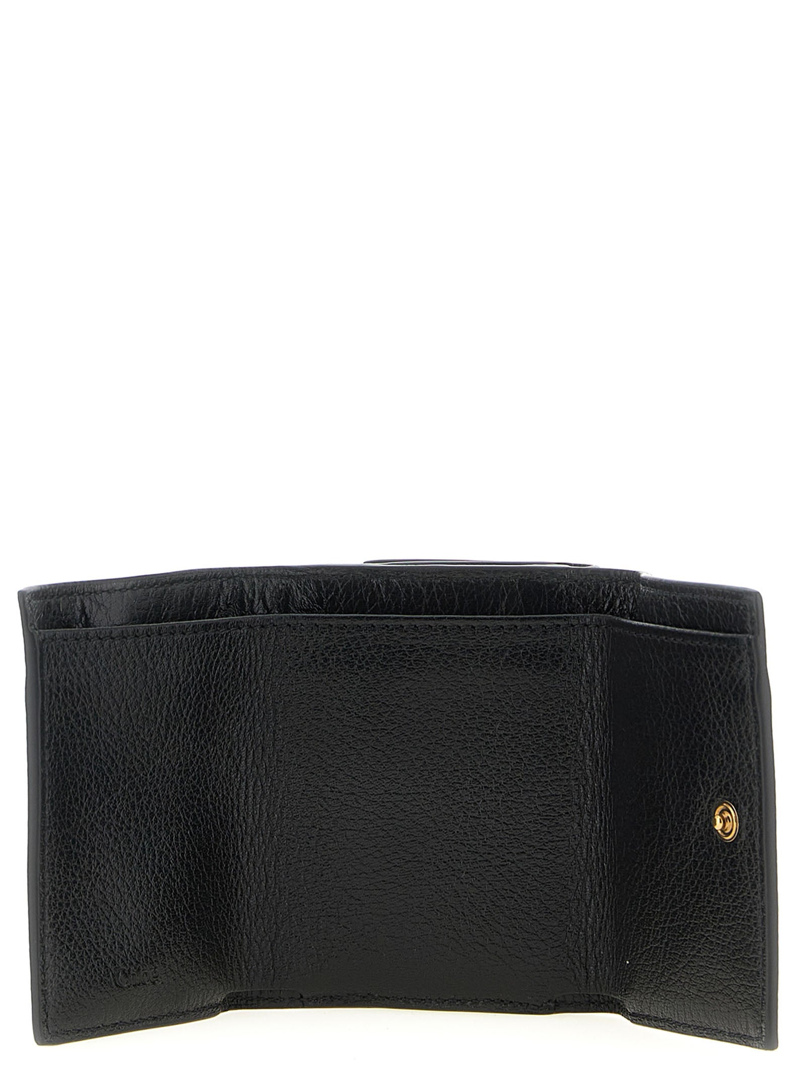 Chloé Black 'Paddington' Mini Wallet Curated Luxury Accessories by Orvyn