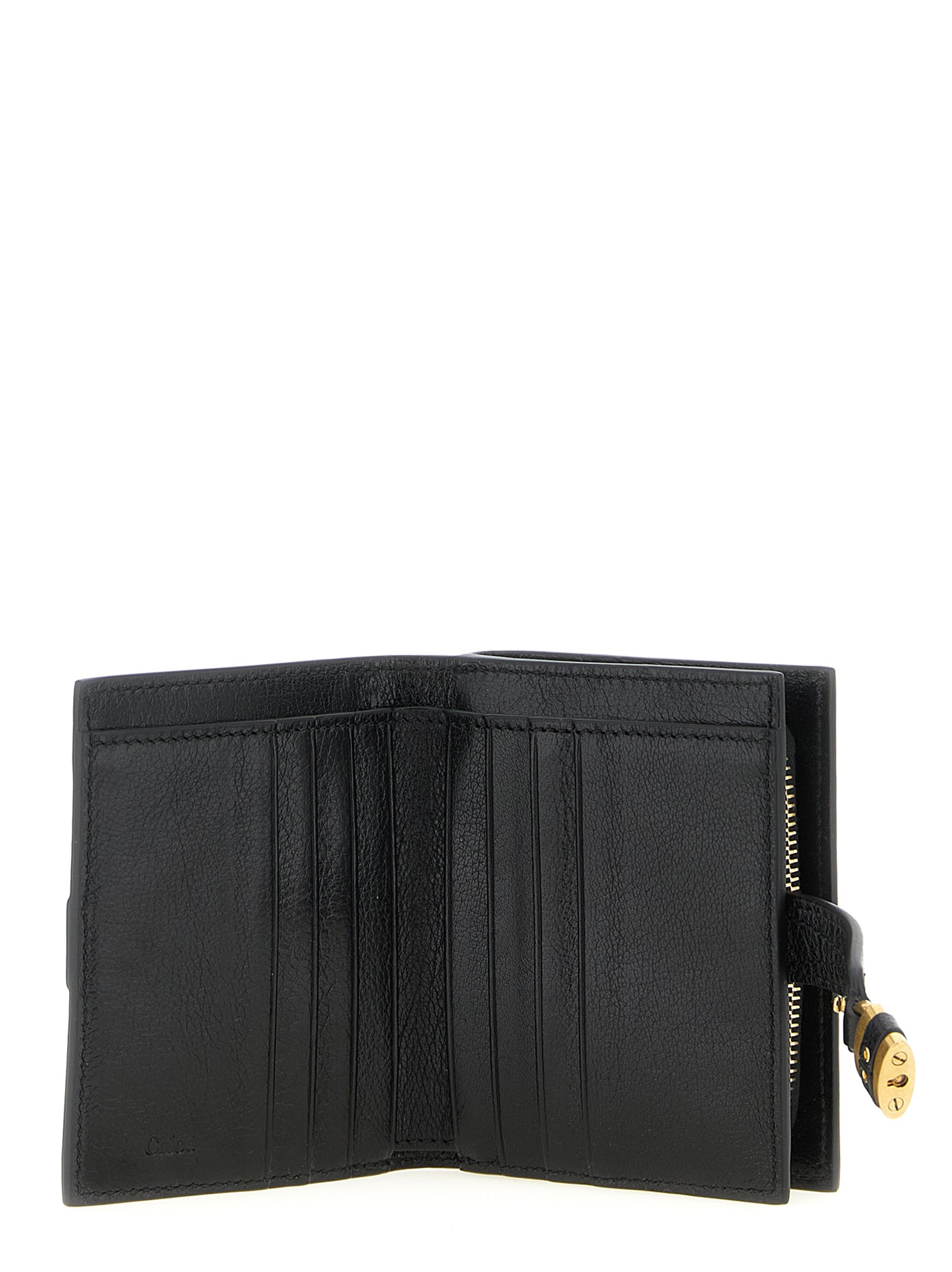 Chloé Black 'Paddington' Wallet Curated Luxury Accessories by Orvyn