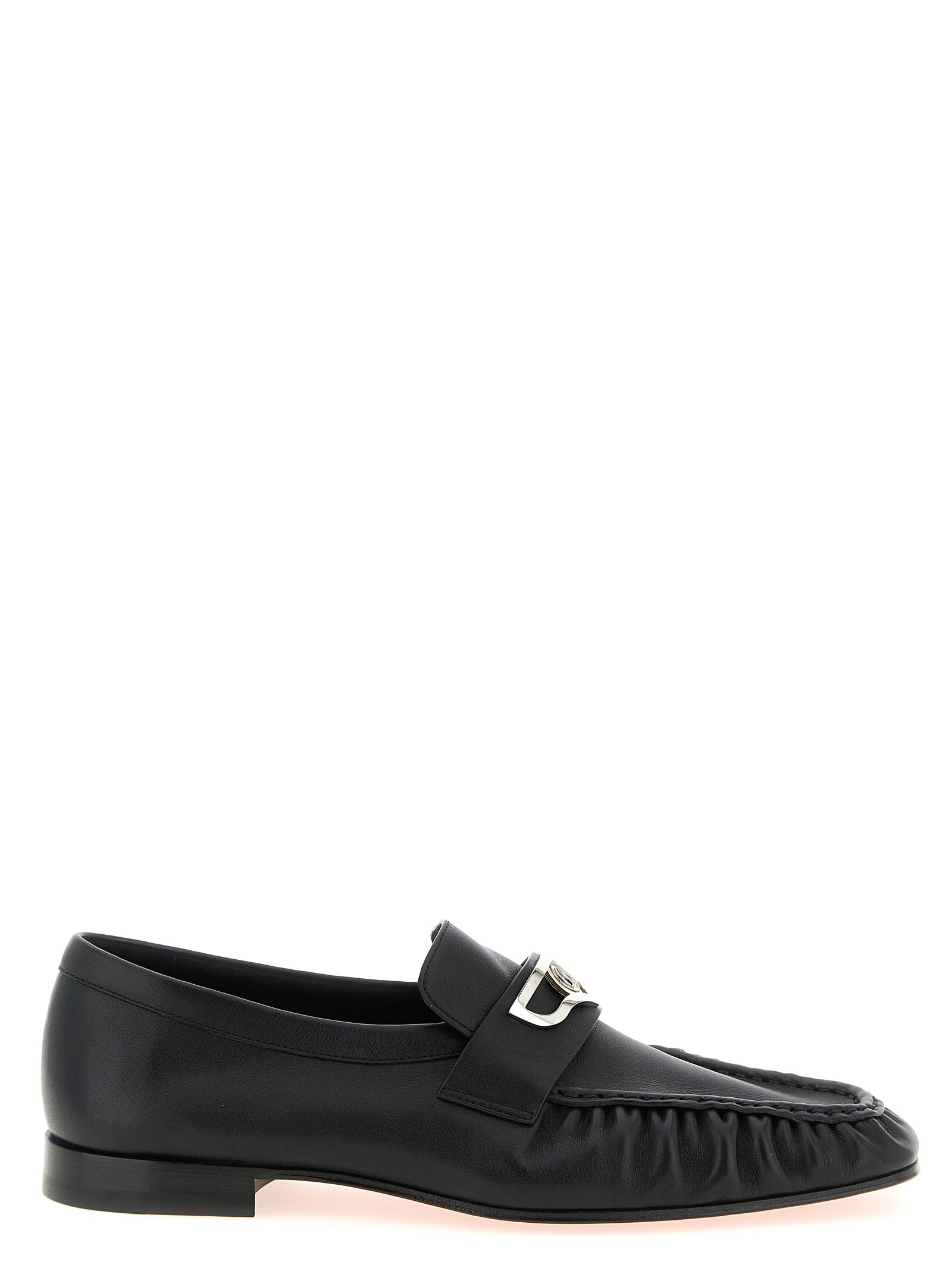 Christian Louboutin Black 'Mocallista' Loafers Curated Luxury Accessories by Orvyn