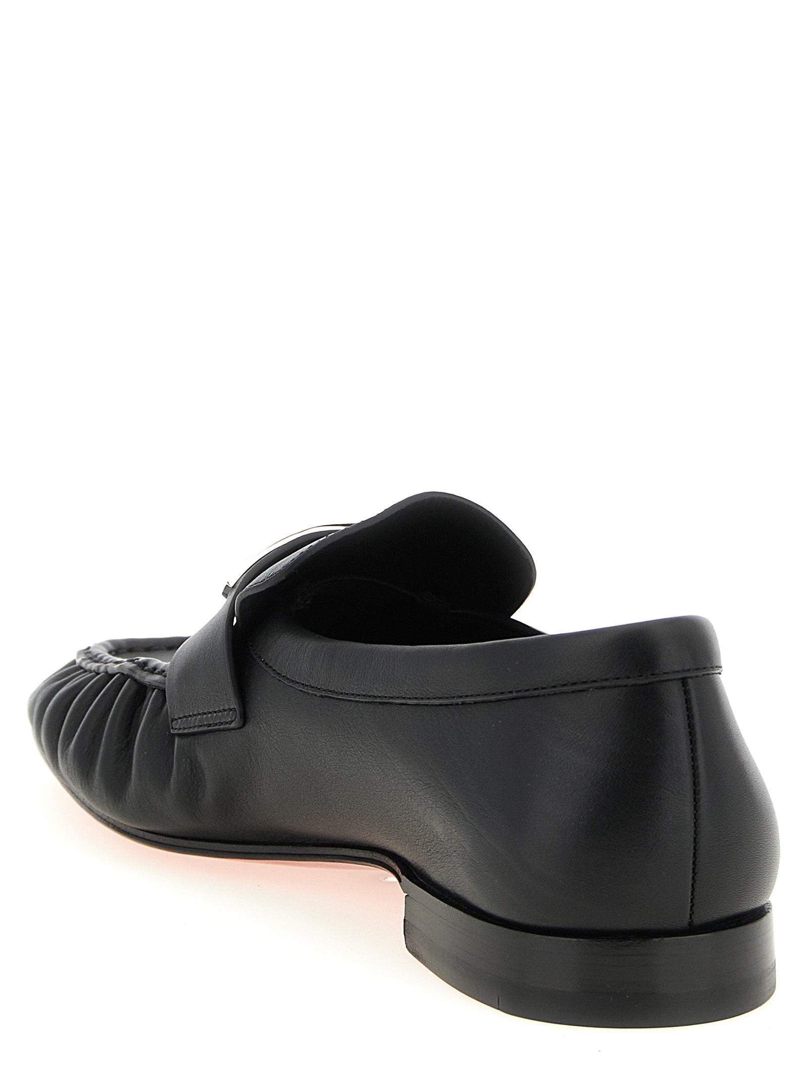 Christian Louboutin Black 'Mocallista' Loafers Curated Luxury Accessories by Orvyn