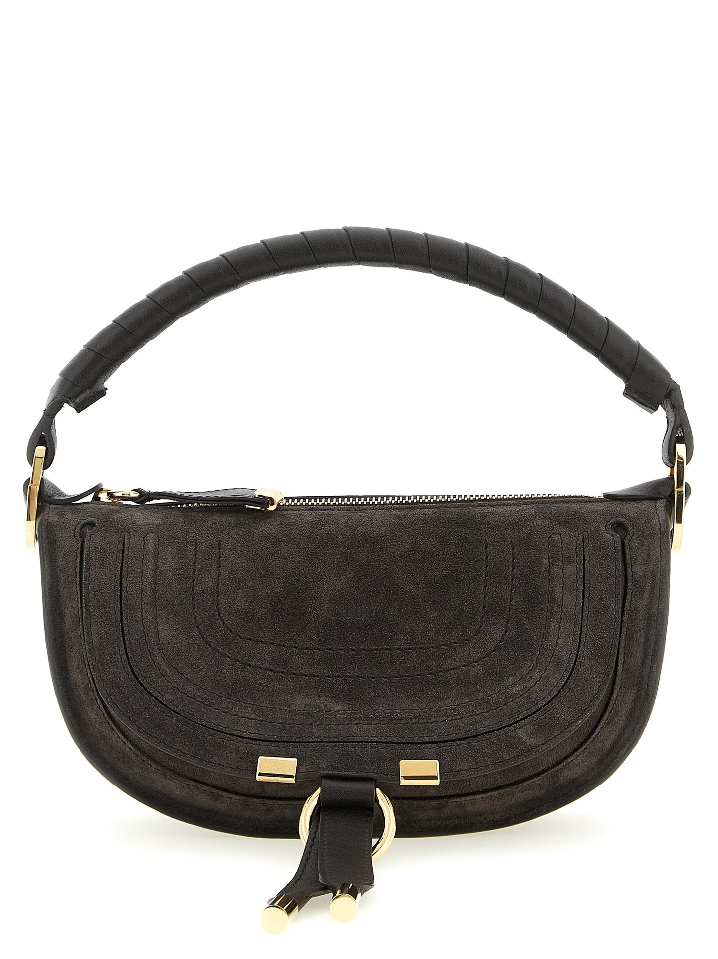 Chloé Brown 'Marcie' Mini Shoulder Bag Curated Luxury Accessories by Orvyn