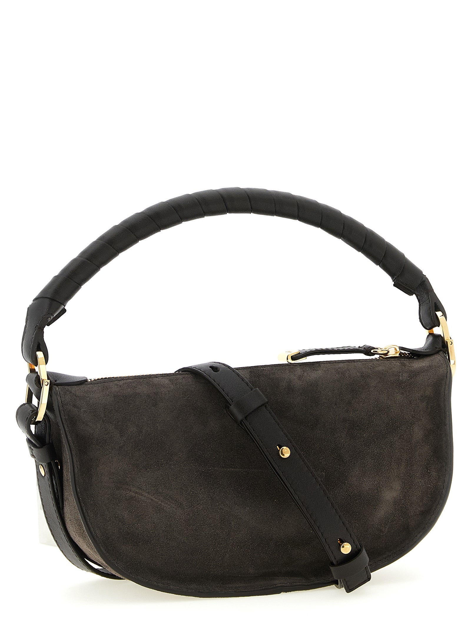 Chloé Brown 'Marcie' Mini Shoulder Bag Curated Luxury Accessories by Orvyn