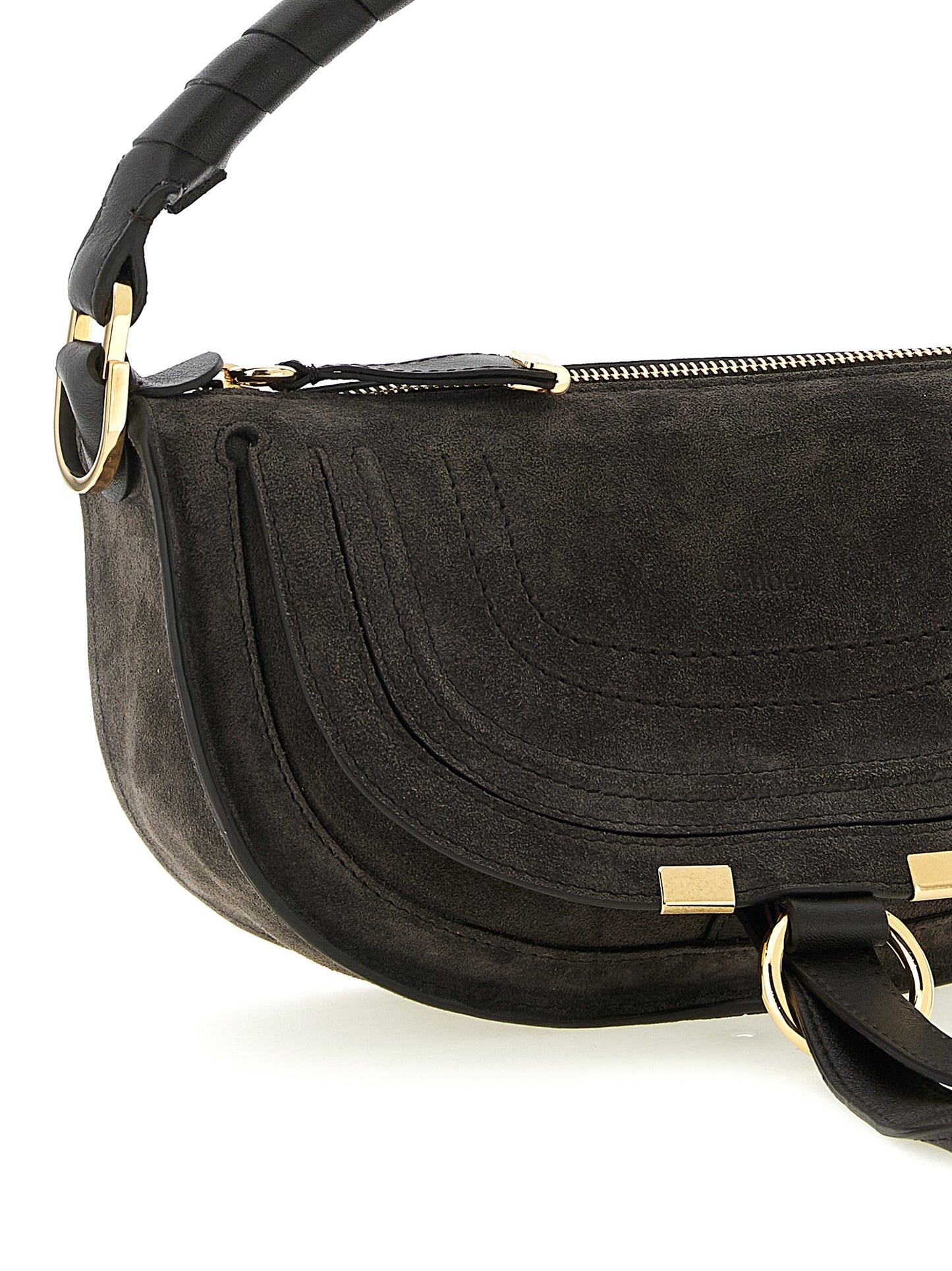 Chloé Brown 'Marcie' Mini Shoulder Bag Curated Luxury Accessories by Orvyn