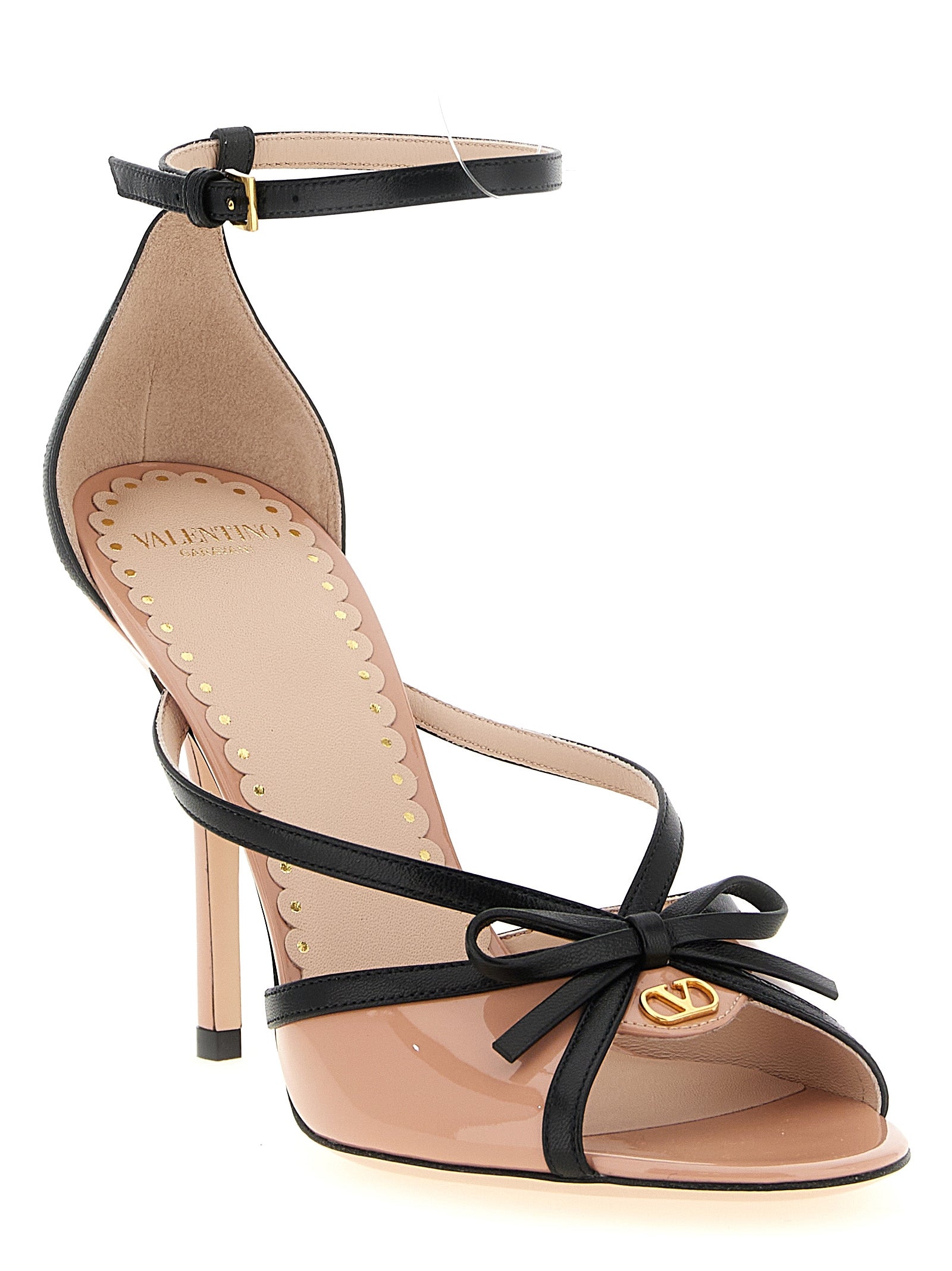 Valentino Garavani Multicolor 'Bepointy' Sandals Curated Luxury Accessories by Orvyn