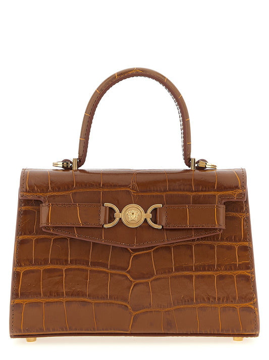 Versace Brown Handbag Curated Luxury Accessories by Orvyn