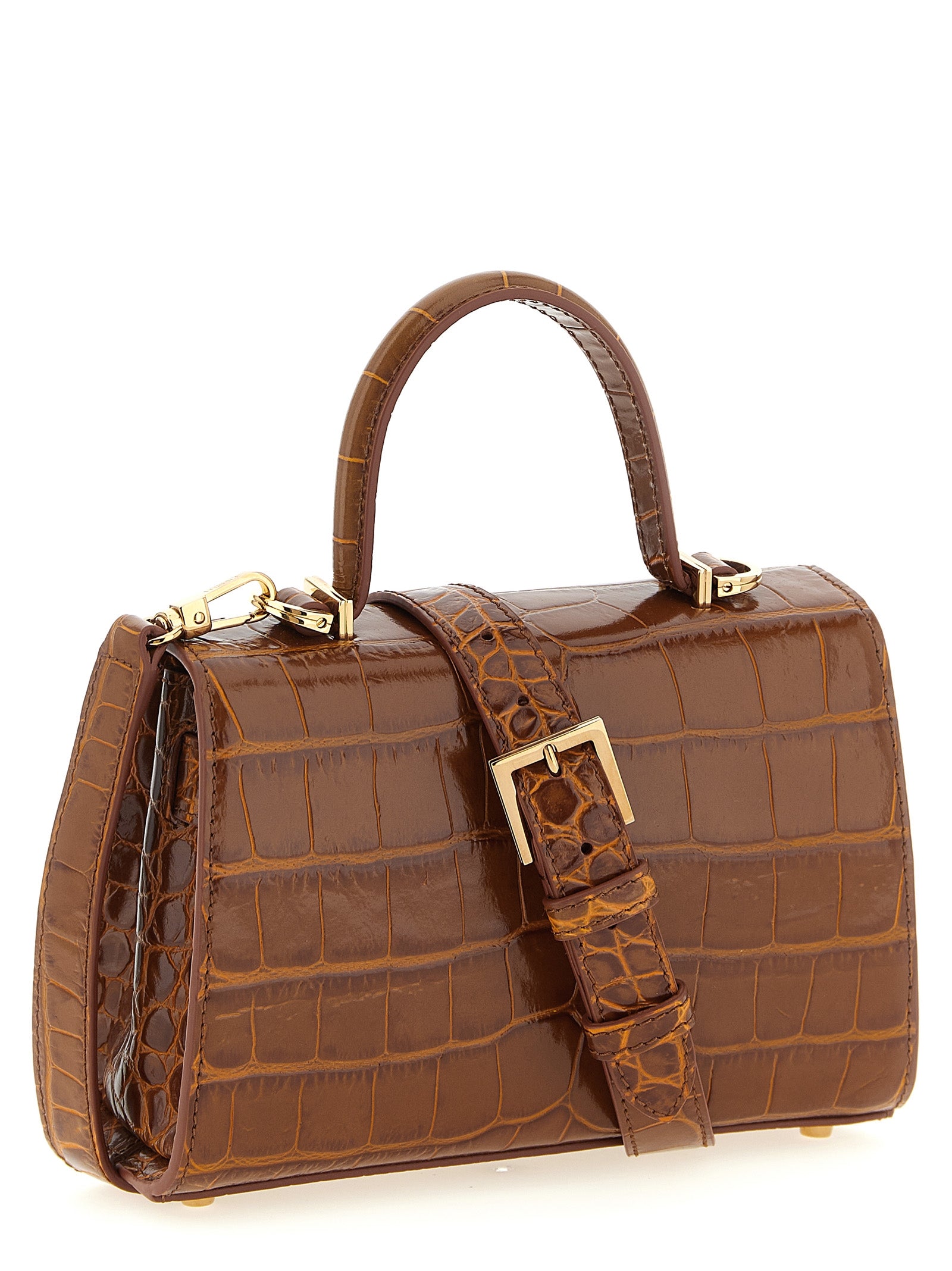 Versace Brown Handbag Curated Luxury Accessories by Orvyn