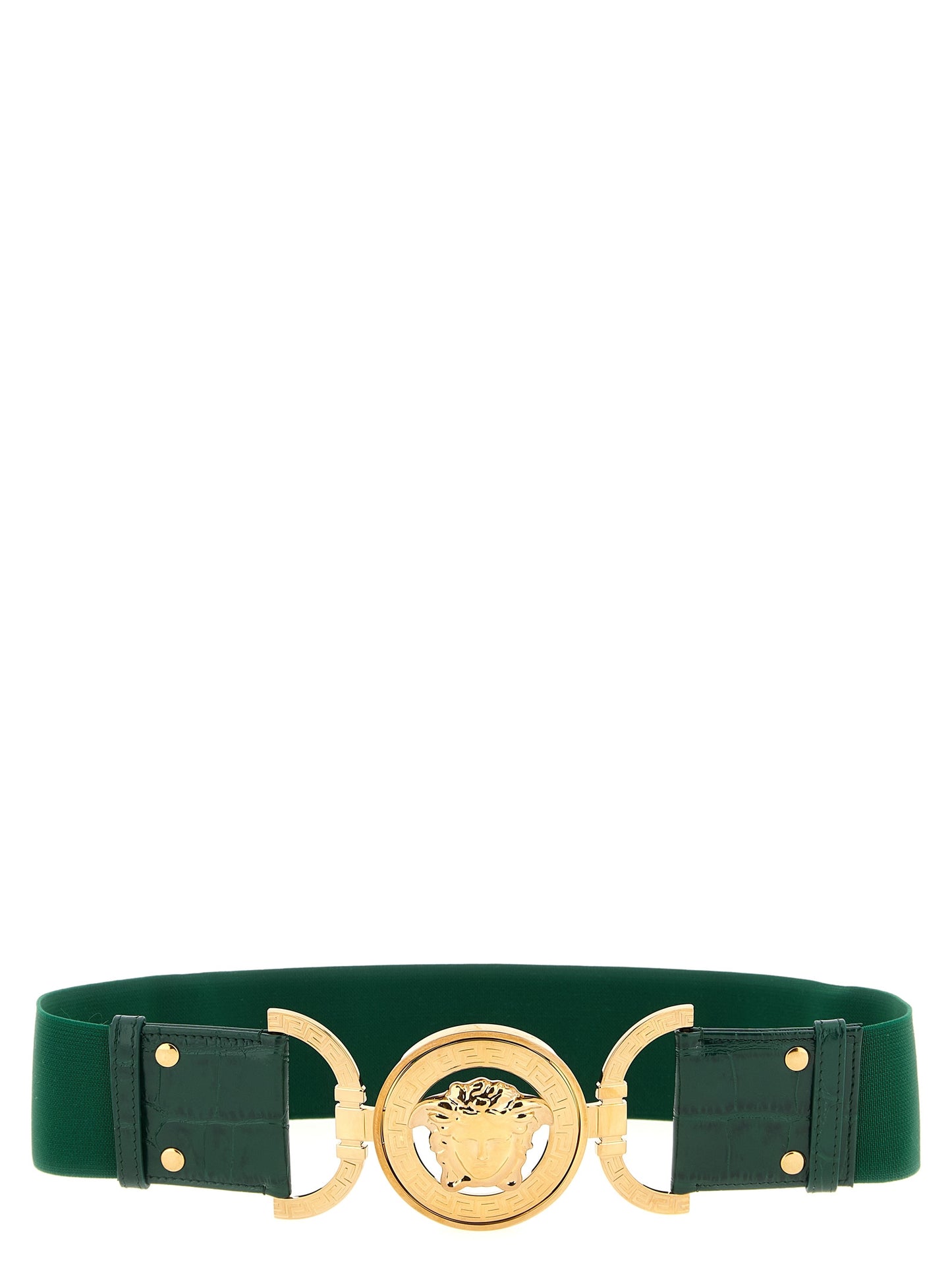 Versace Bicolor 'Medusa' Belt Curated Luxury Accessories by Orvyn