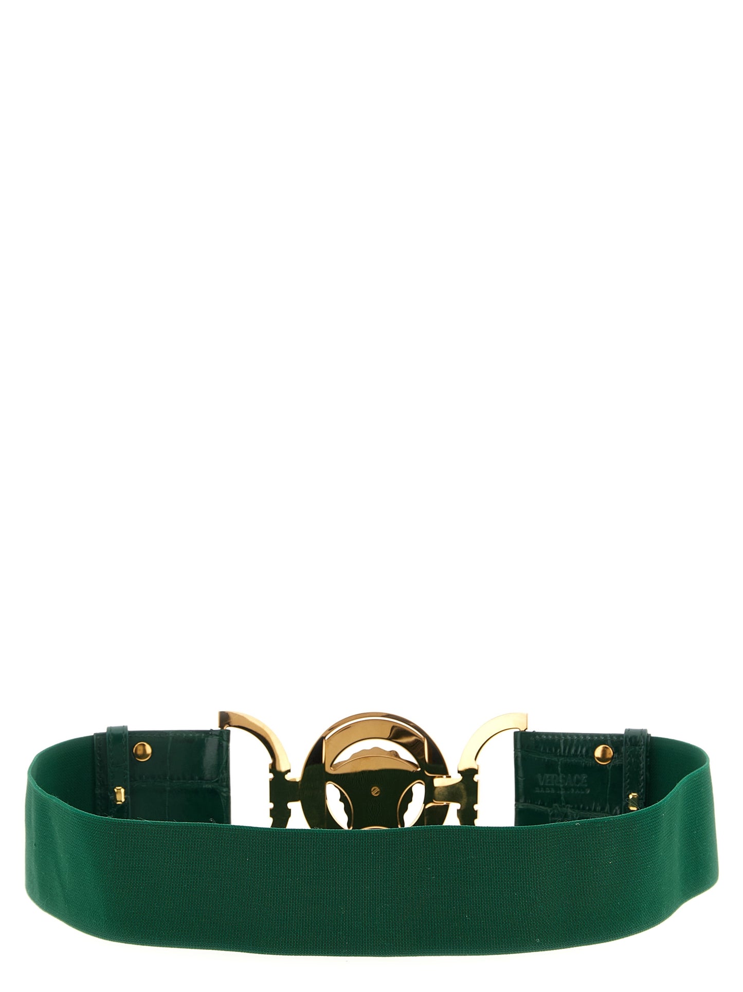 Versace Bicolor 'Medusa' Belt Curated Luxury Accessories by Orvyn