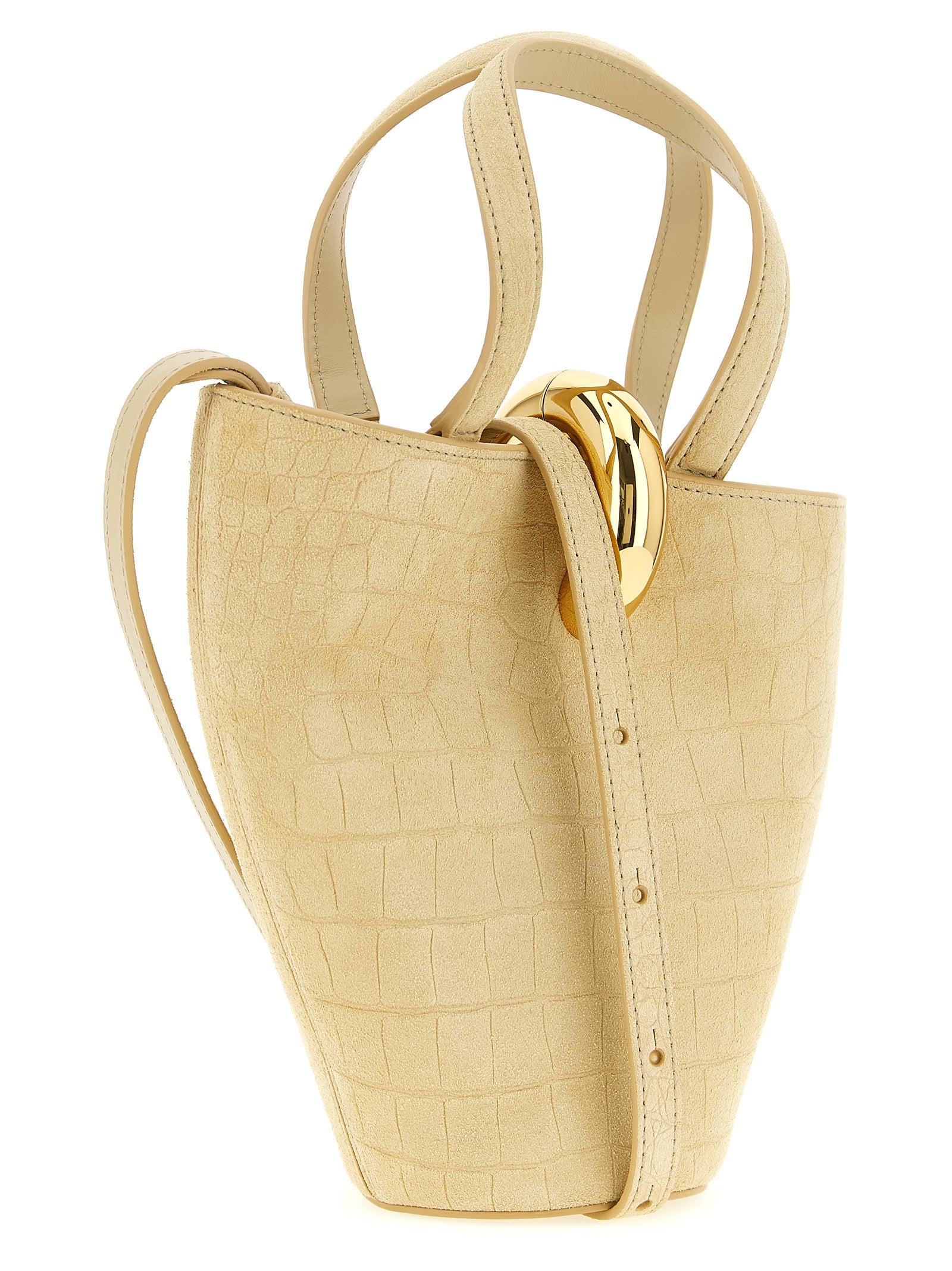 Jacquemus Beige 'Le Petit Bambola' Mini Handbag Curated Luxury Accessories by Orvyn