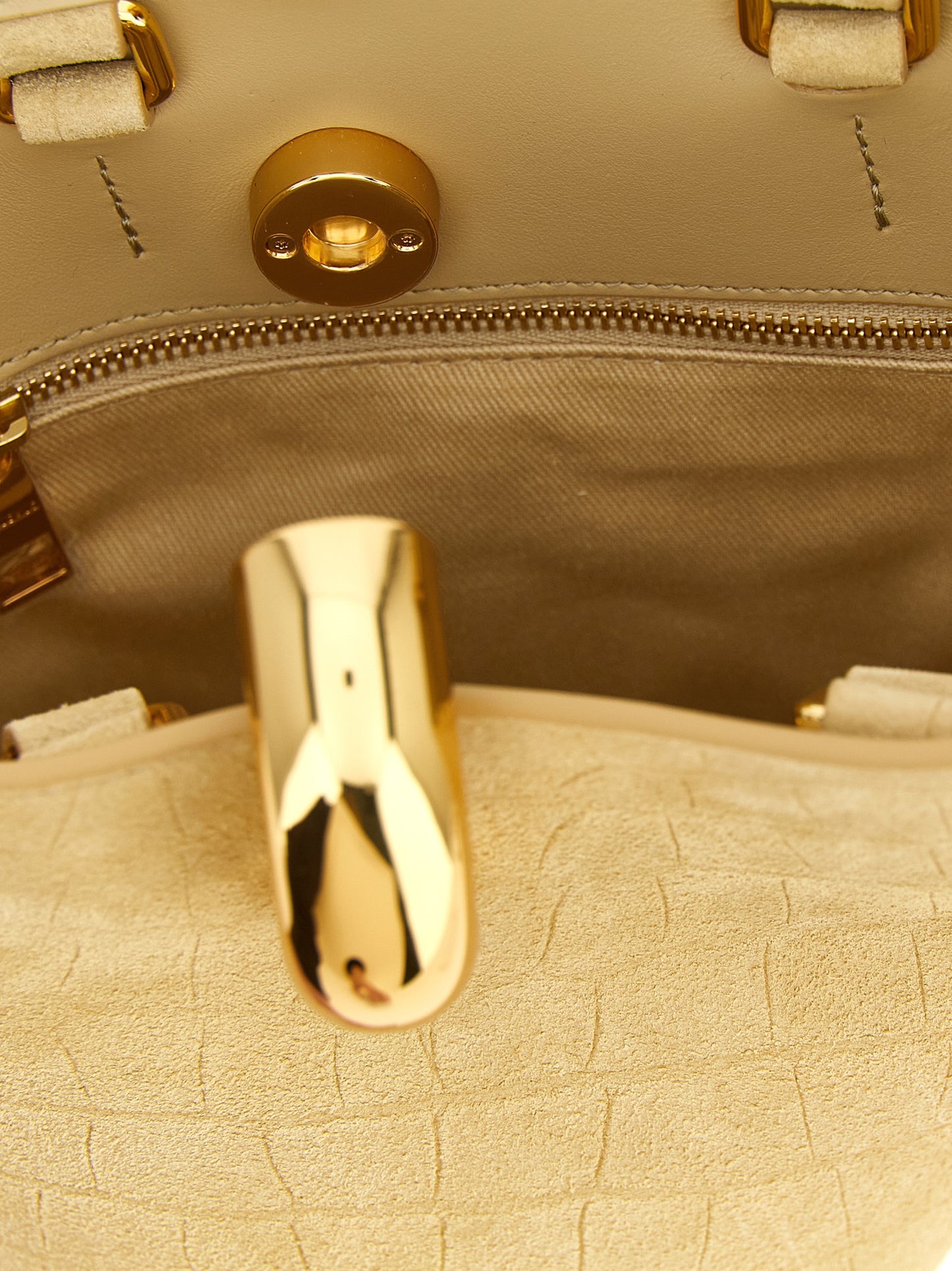 Jacquemus Beige 'Le Petit Bambola' Mini Handbag Curated Luxury Accessories by Orvyn