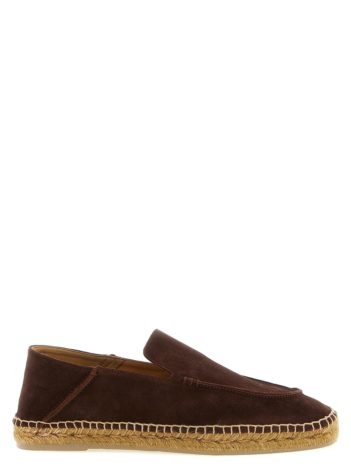 Tom Ford Brown 'Finn' Espadrilles Curated Luxury Accessories by Orvyn