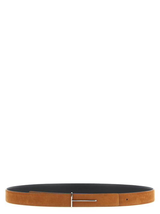Tom Ford Multicolor 'Slim T' Belt Curated Luxury Accessories by Orvyn