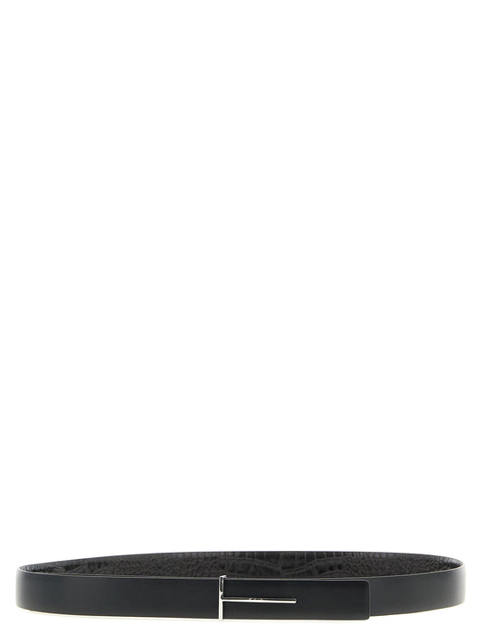 Tom Ford Multicolor 'Slim T' Belt Curated Luxury Accessories by Orvyn