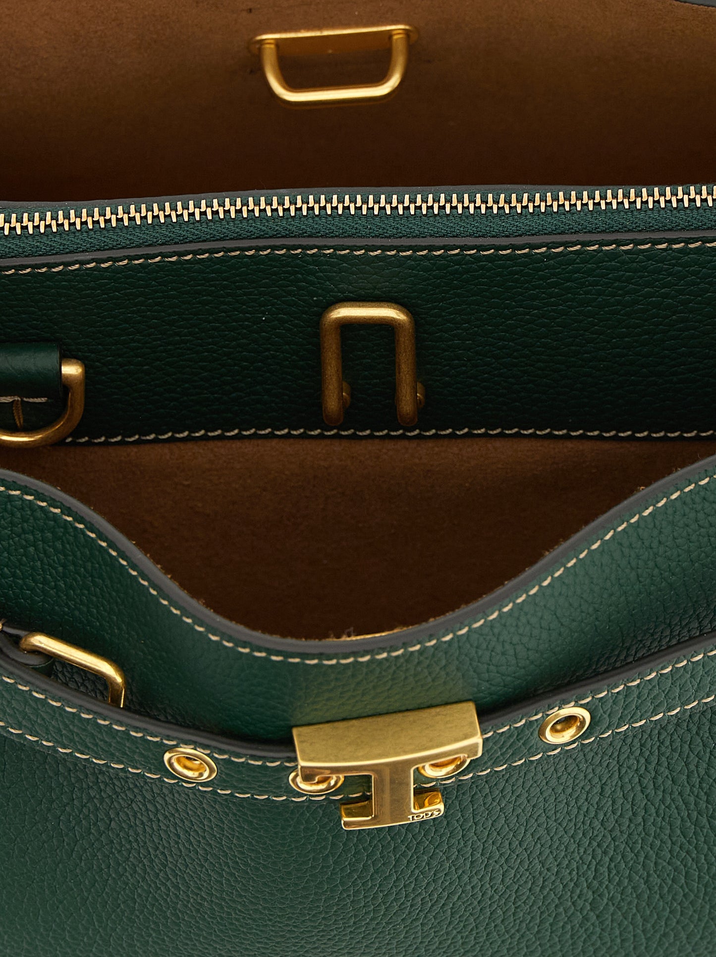 Tod'S Bicolor 'Tim' Mini Handbag Curated Luxury Accessories by Orvyn