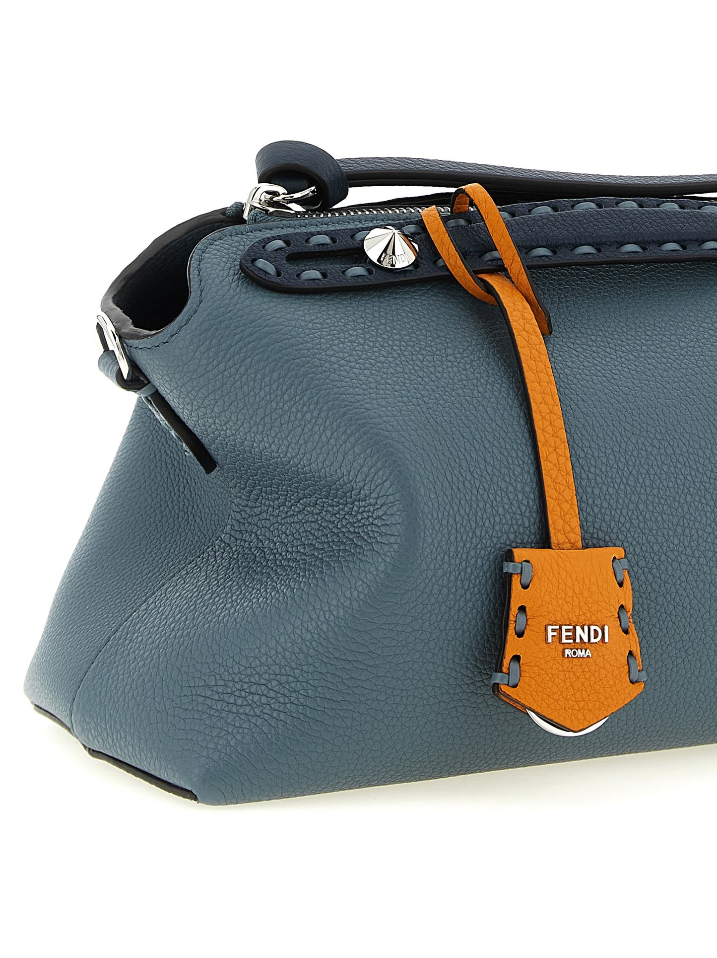 Fendi Blue 'By The Way Soft Selleria' Handbag Curated Luxury Accessories by Orvyn