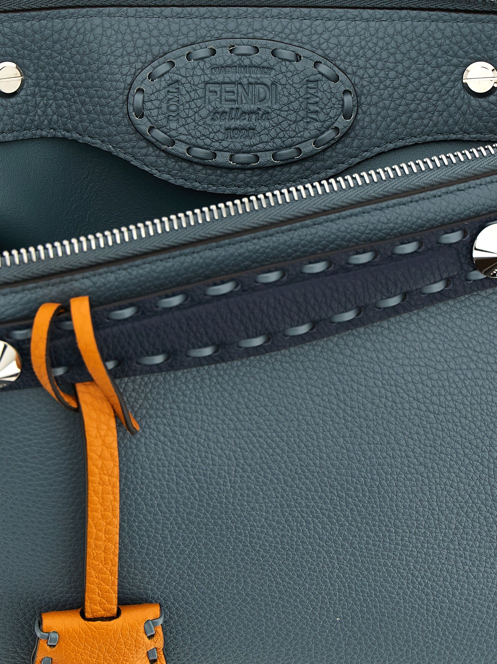 Fendi Blue 'By The Way Soft Selleria' Handbag Curated Luxury Accessories by Orvyn