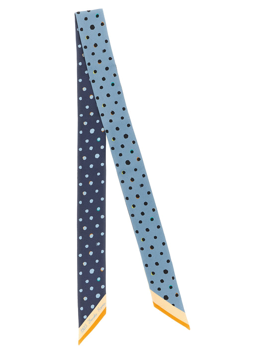 Fendi Multicolor 'S Signature Flair. This Double-Sided' Foulard Curated Luxury Accessories by Orvyn