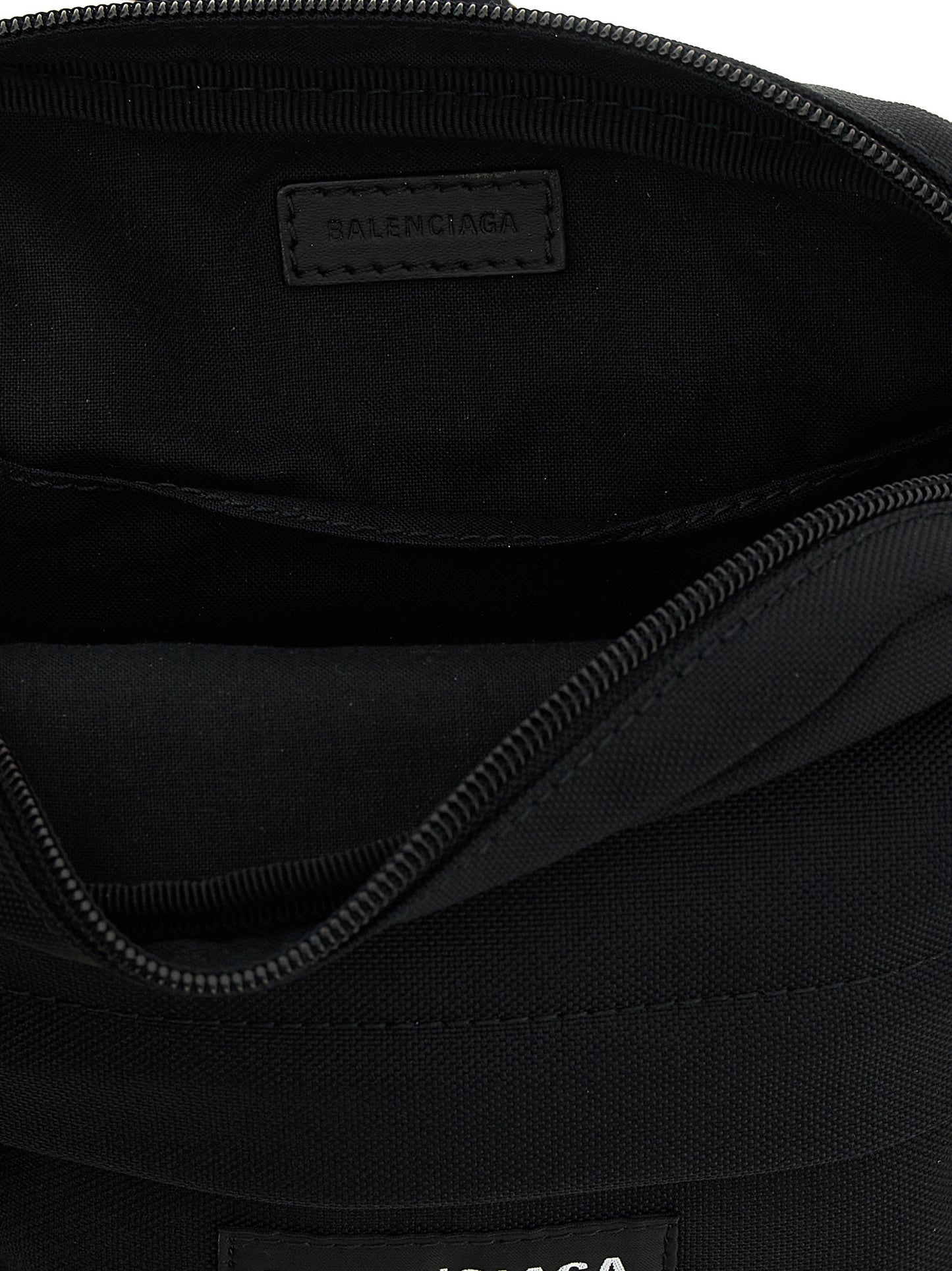 Balenciaga Black 'S Striking' Crossbody Bag Curated Luxury Accessories by Orvyn