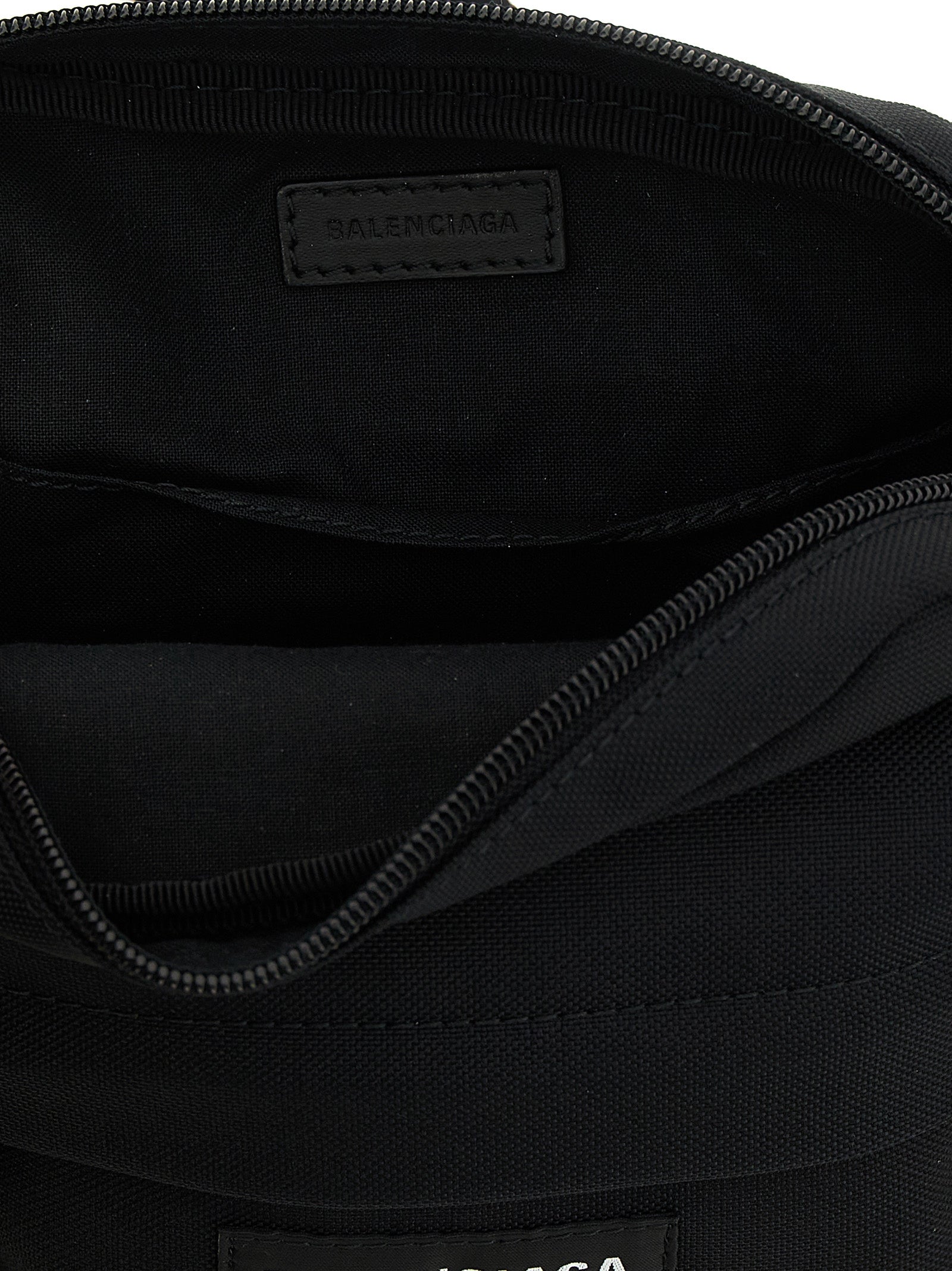 Balenciaga Black 'S Striking' Crossbody Bag Curated Luxury Accessories by Orvyn