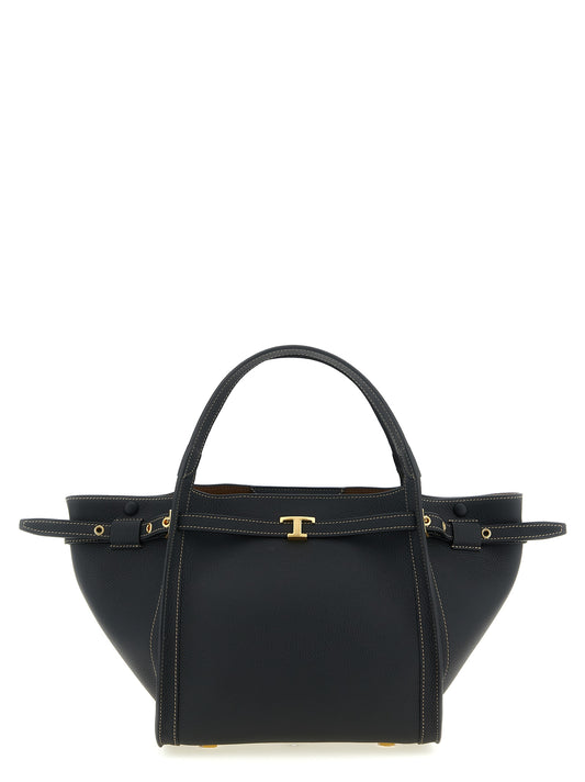 Tod'S Black 'S Small' Small Tote Bag Curated Luxury Accessories by Orvyn