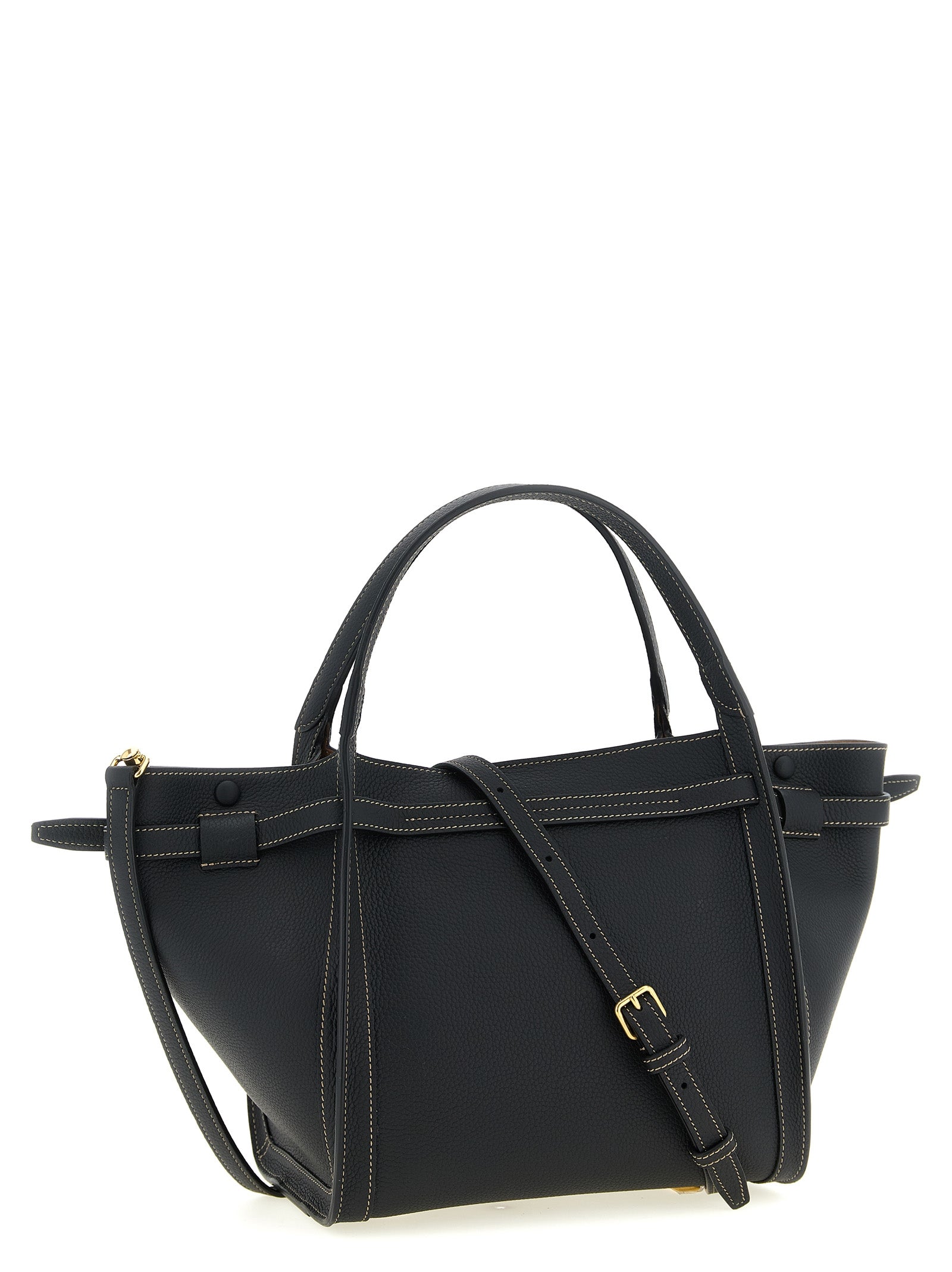 Tod'S Black 'S Small' Small Tote Bag Curated Luxury Accessories by Orvyn