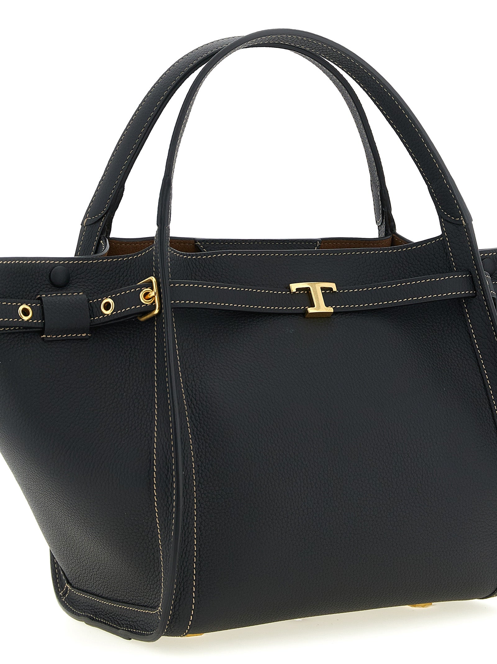 Tod'S Black 'S Small' Small Tote Bag Curated Luxury Accessories by Orvyn