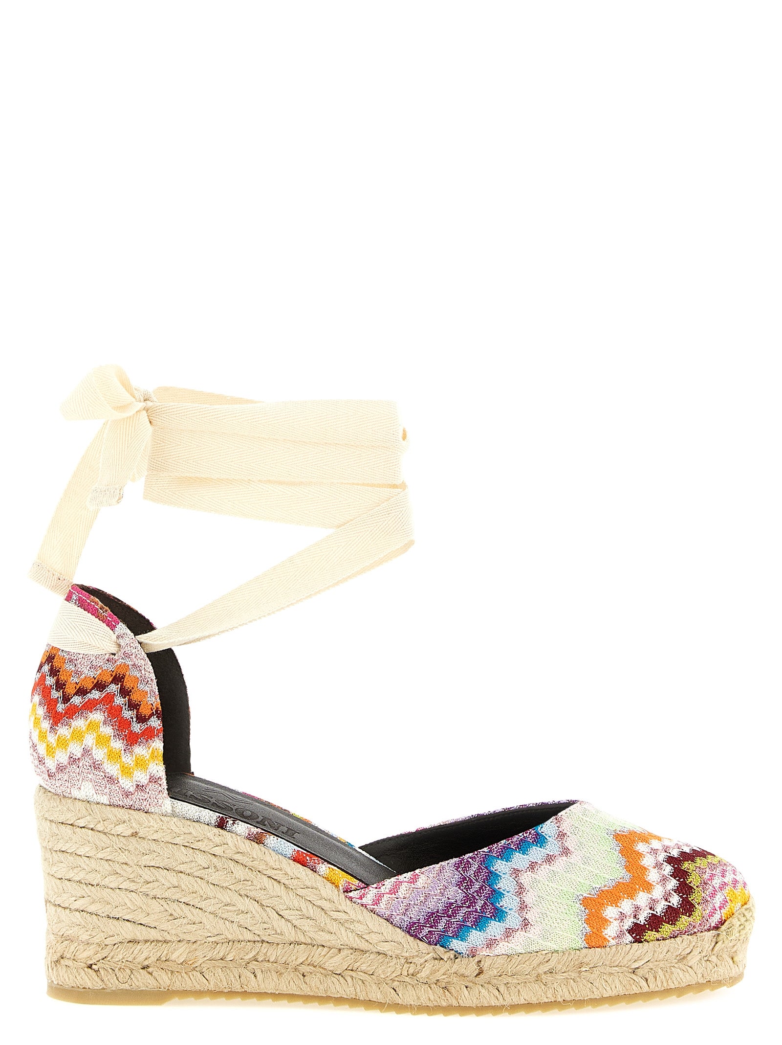 Missoni Multicolor 'S Bold' Sandals Curated Luxury Accessories by Orvyn