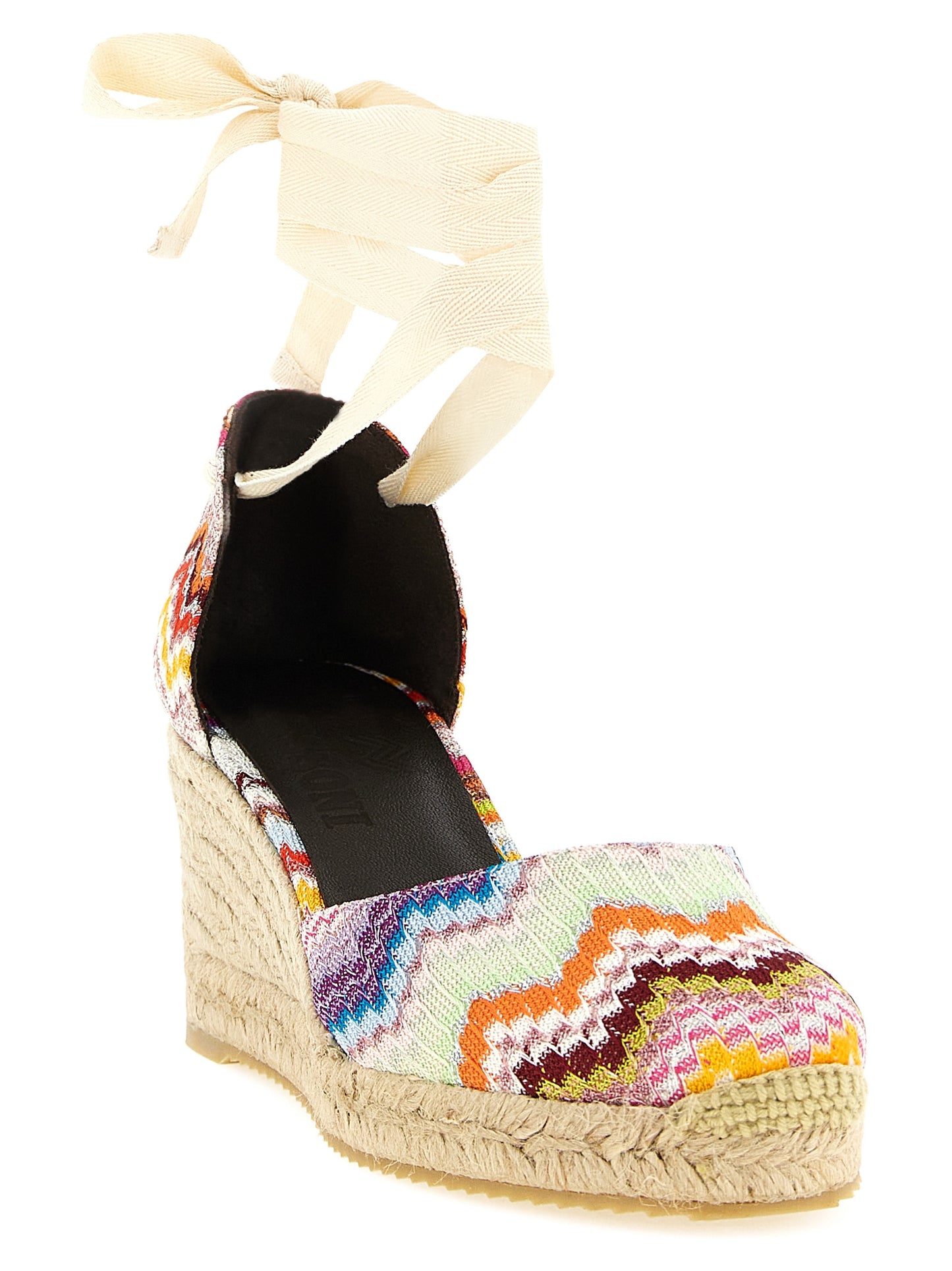 Missoni Multicolor 'S Bold' Sandals Curated Luxury Accessories by Orvyn