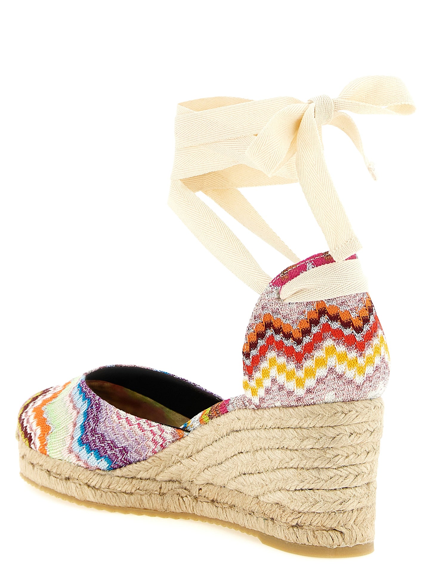Missoni Multicolor 'S Bold' Sandals Curated Luxury Accessories by Orvyn