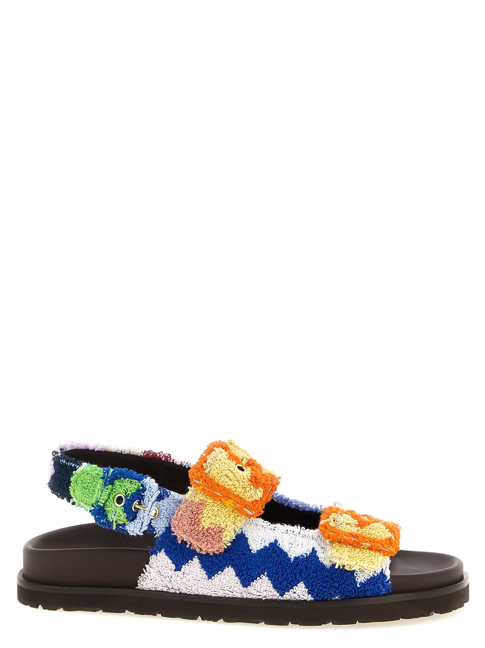 Missoni Multicolor 'Mia' Sandals Curated Luxury Accessories by Orvyn