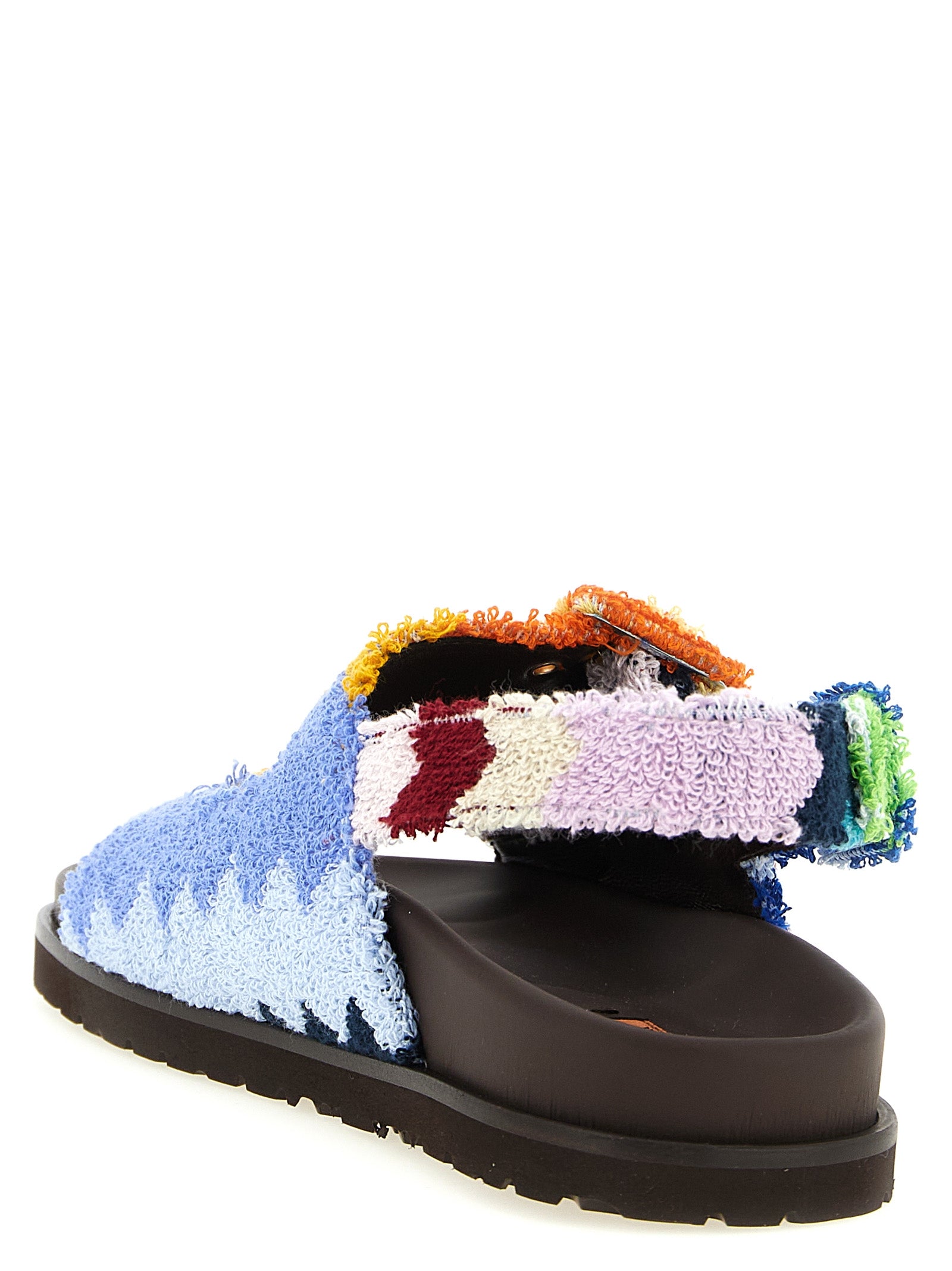 Missoni Multicolor 'Mia' Sandals Curated Luxury Accessories by Orvyn