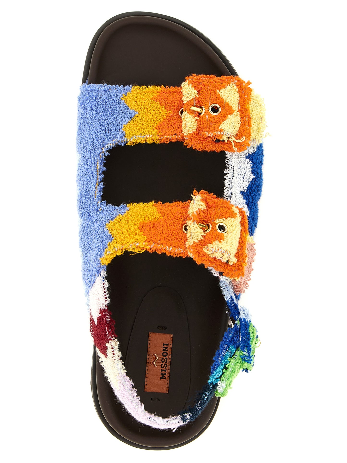 Missoni Multicolor 'Mia' Sandals Curated Luxury Accessories by Orvyn