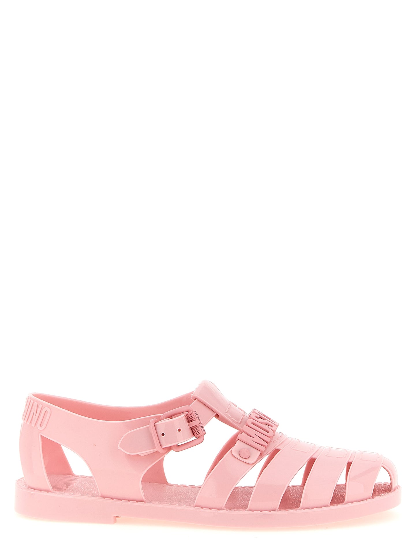 Moschino Multicolor Pvc Flat Sandals Curated Luxury Accessories by Orvyn