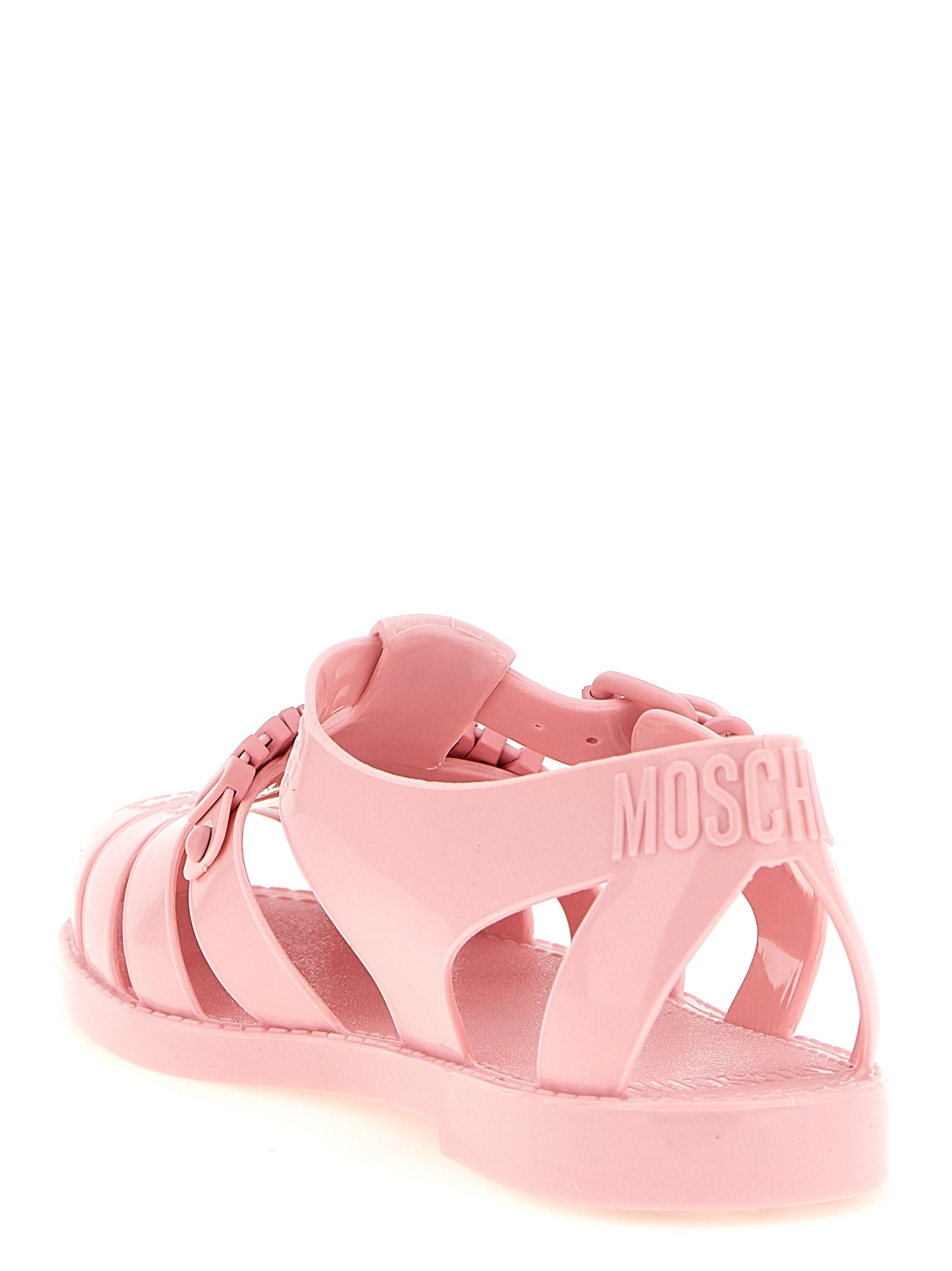 Moschino Multicolor Pvc Flat Sandals Curated Luxury Accessories by Orvyn