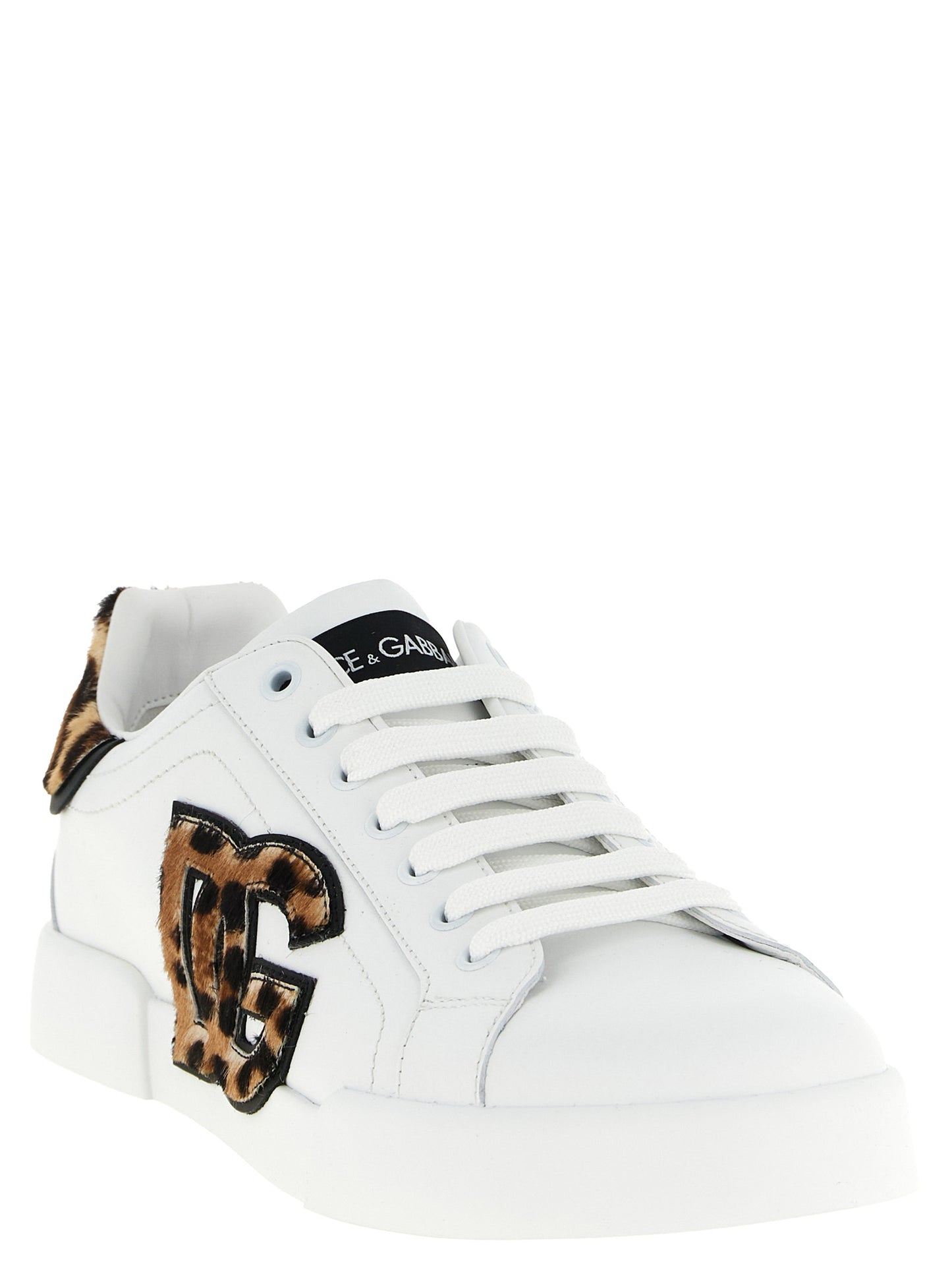 Dolce & Gabbana Brown 'Portofino Light Strobel' Sneakers Curated Luxury Accessories by Orvyn