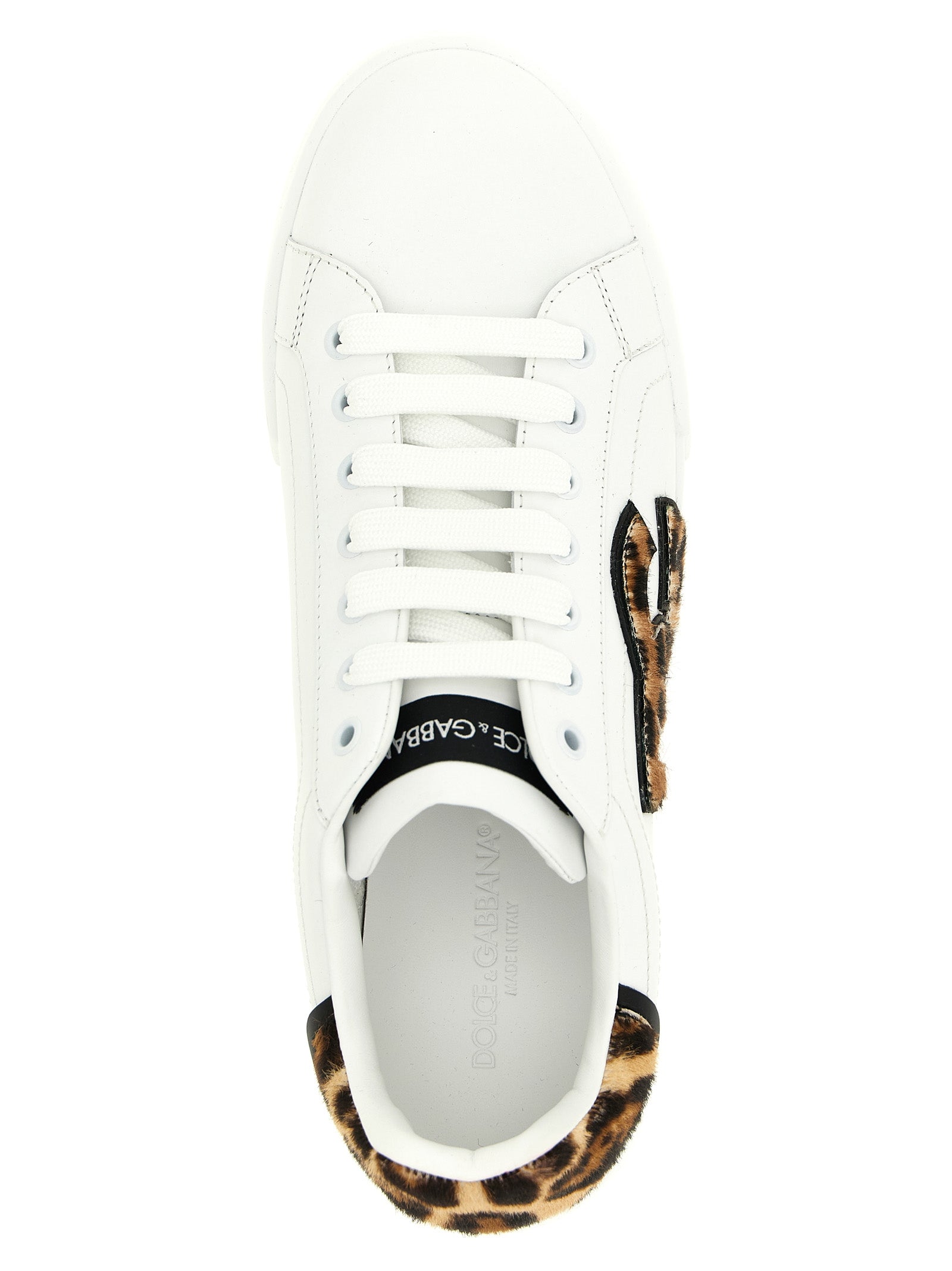 Dolce & Gabbana Brown 'Portofino Light Strobel' Sneakers Curated Luxury Accessories by Orvyn