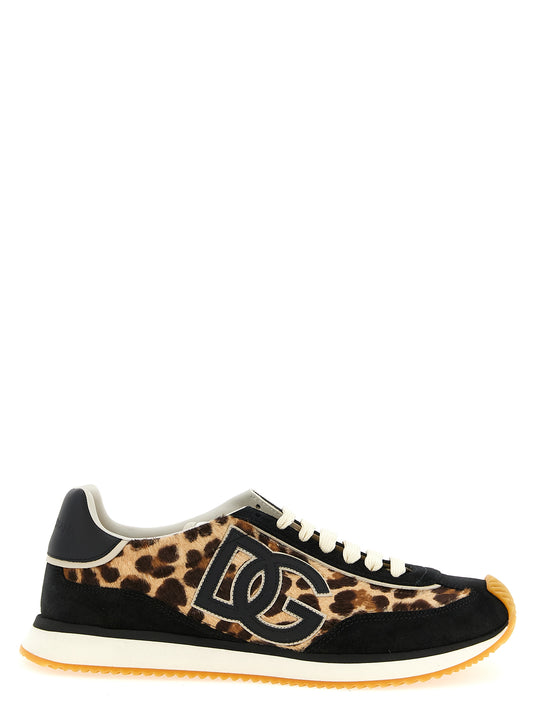 Dolce & Gabbana Multicolor 'Dg Cushion' Sneakers Curated Luxury Accessories by Orvyn