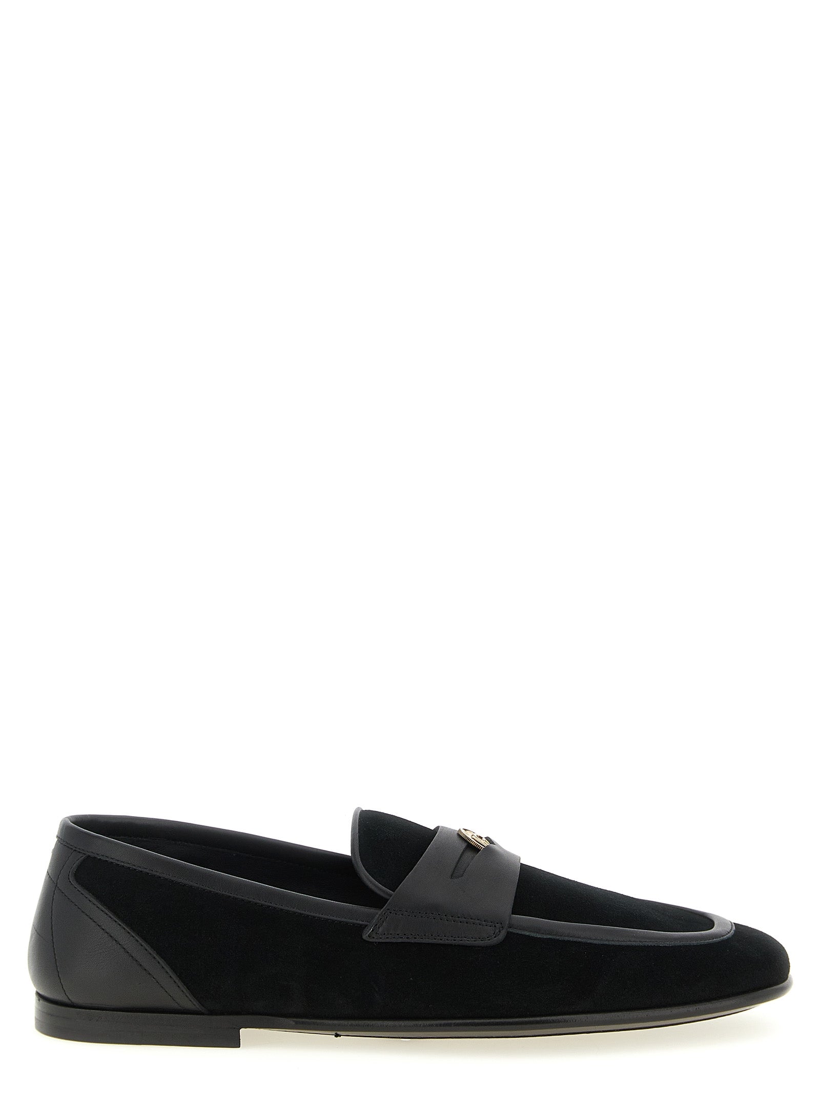 Dolce & Gabbana Black 'Ariosto' Loafers Curated Luxury Accessories by Orvyn