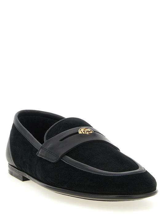 Dolce & Gabbana Black 'Ariosto' Loafers Curated Luxury Accessories by Orvyn