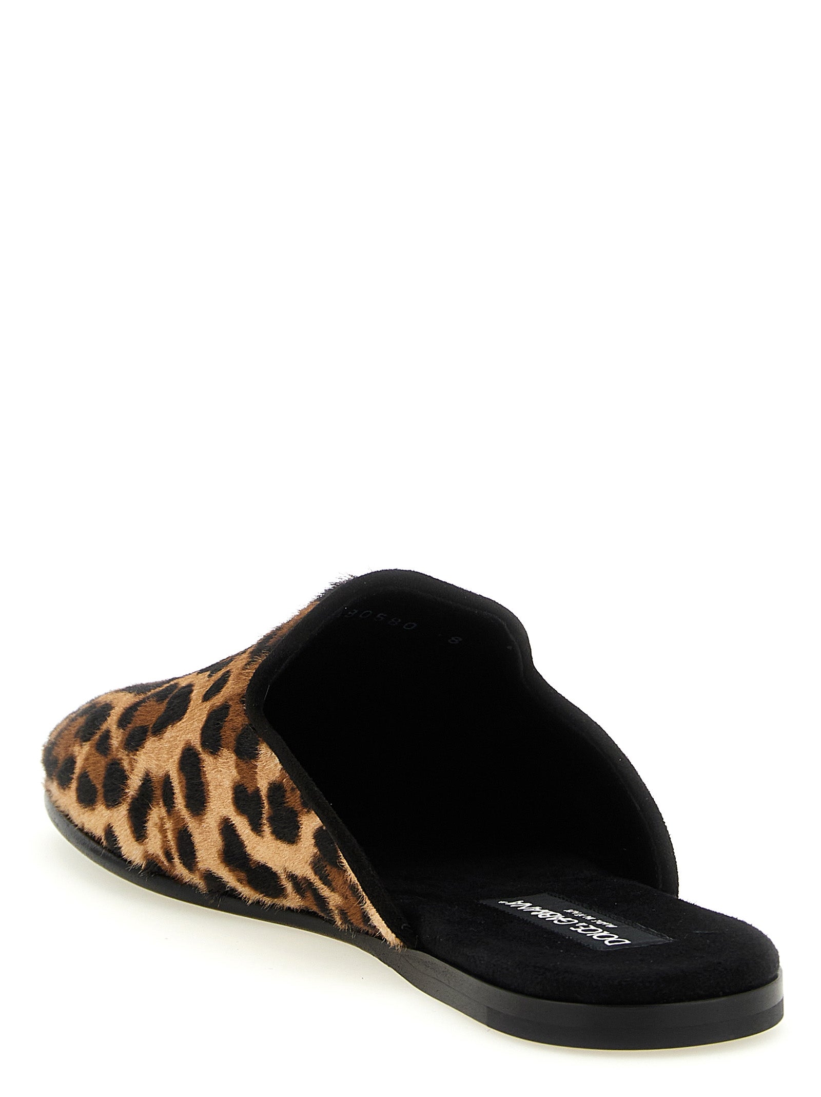 Dolce & Gabbana Brown 'Young Pope' Flats Curated Luxury Accessories by Orvyn