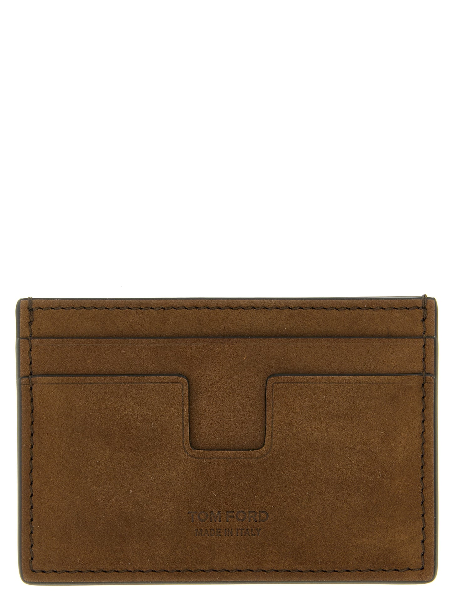 Tom Ford Brown Card Holder Curated Luxury Accessories by Orvyn