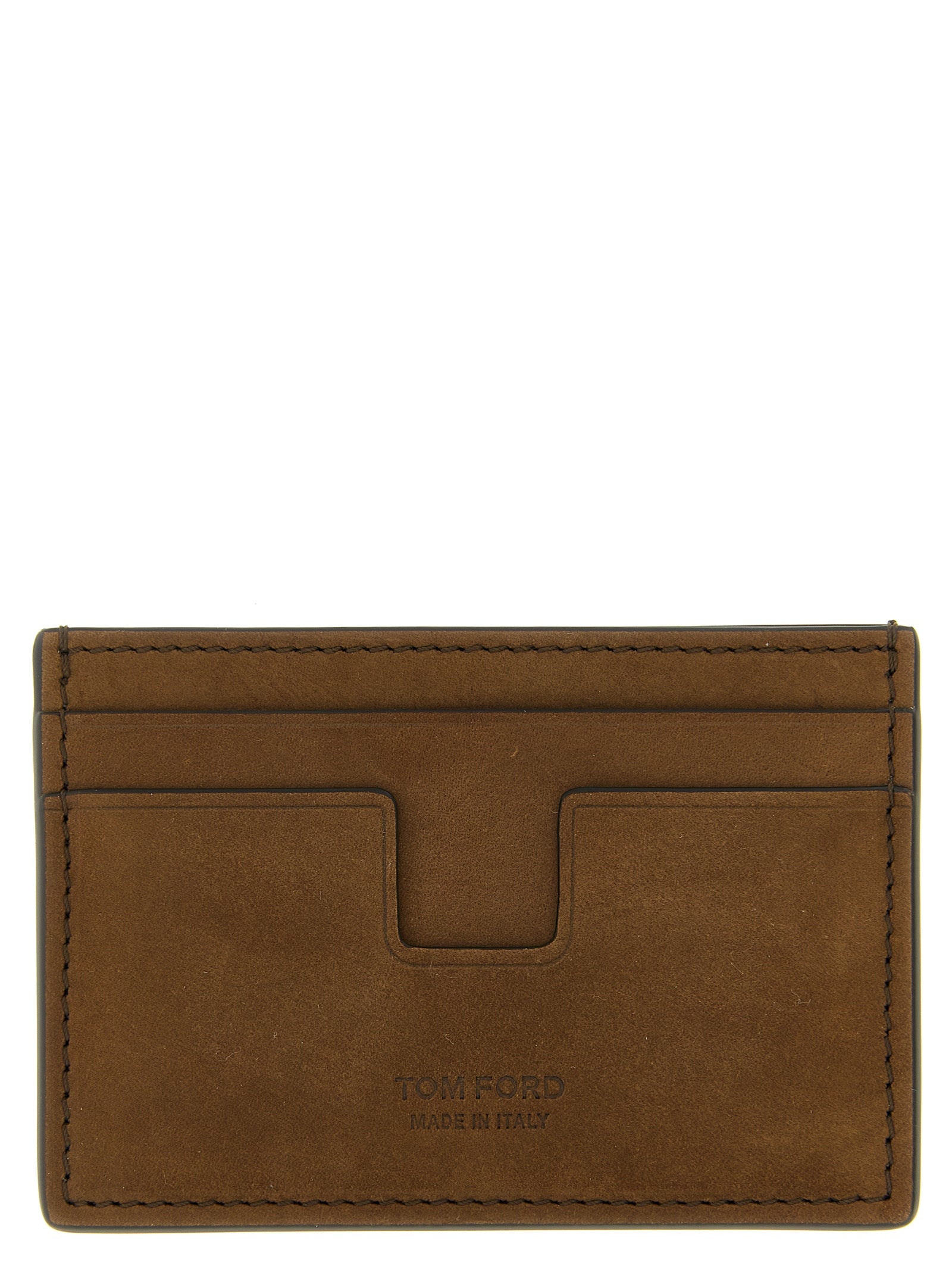 Tom Ford Brown Card Holder Curated Luxury Accessories by Orvyn