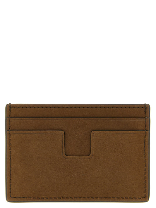 Tom Ford Brown Card Holder Curated Luxury Accessories by Orvyn