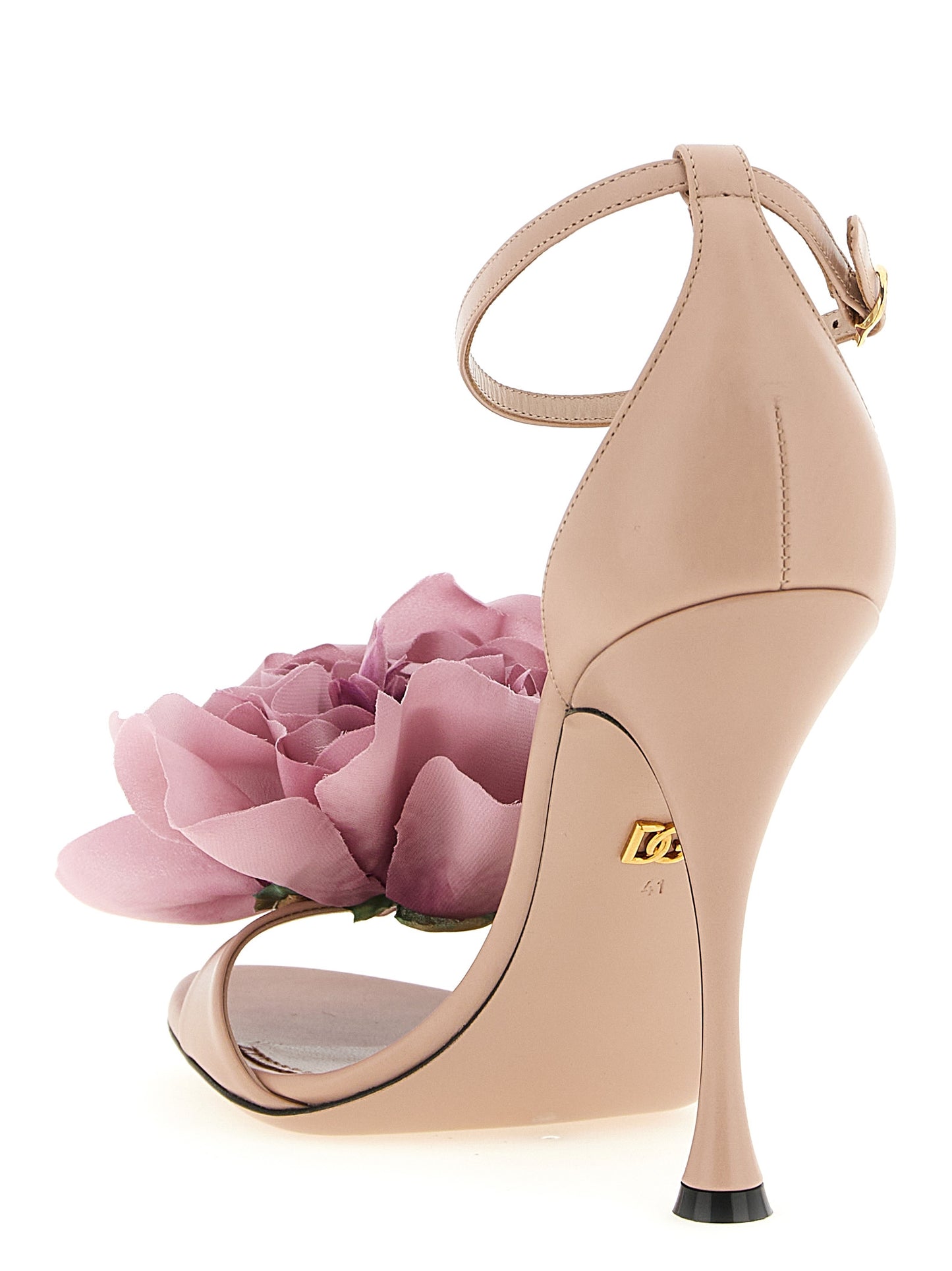 Dolce & Gabbana Multicolor 'Bouquet' Sandals Curated Luxury Accessories by Orvyn