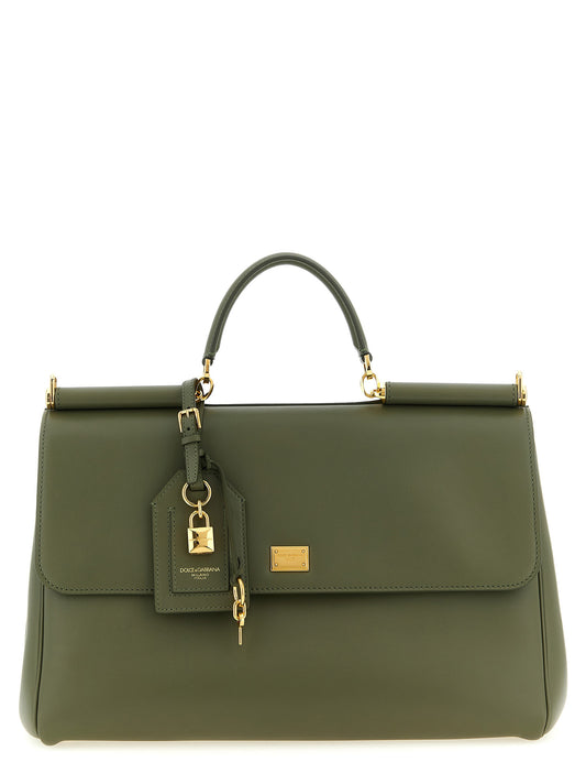 Dolce & Gabbana Bicolor 'My Sicily' Handbag Curated Luxury Accessories by Orvyn