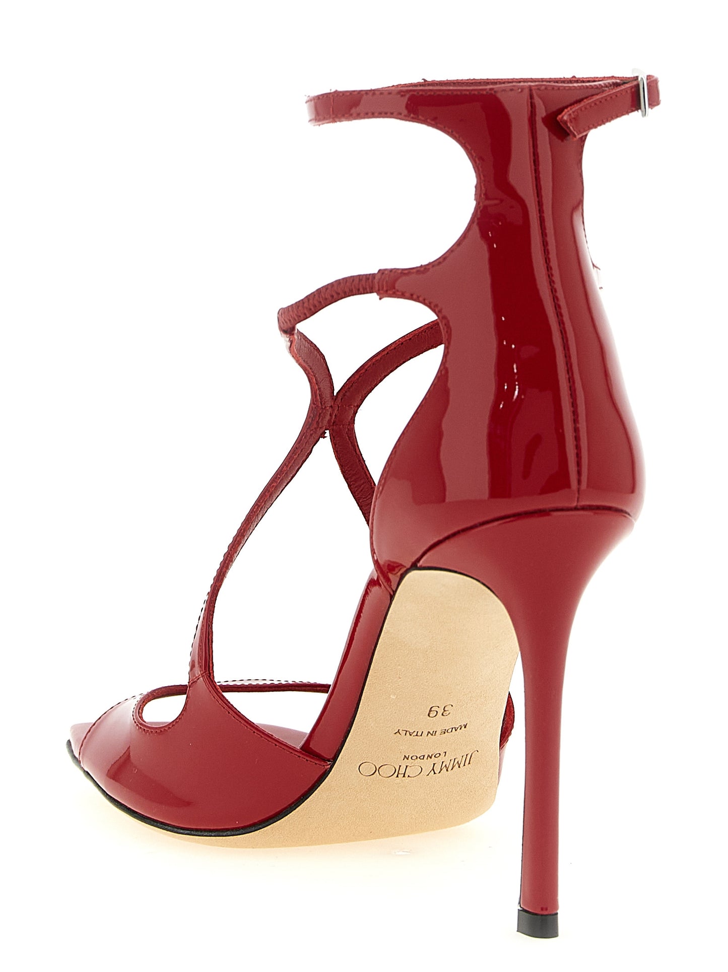 Jimmy Choo Multicolor 'Azia' Sandals Curated Luxury Accessories by Orvyn