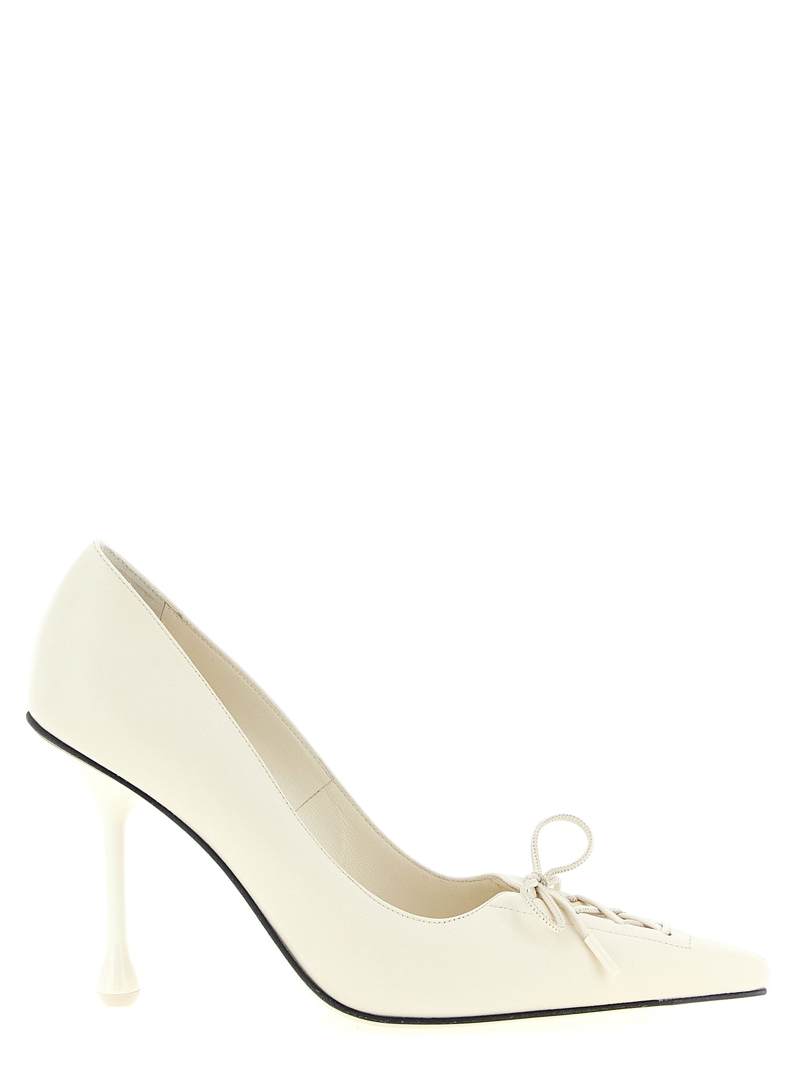 Jimmy Choo White 'Scarlett' Pumps Curated Luxury Accessories by Orvyn
