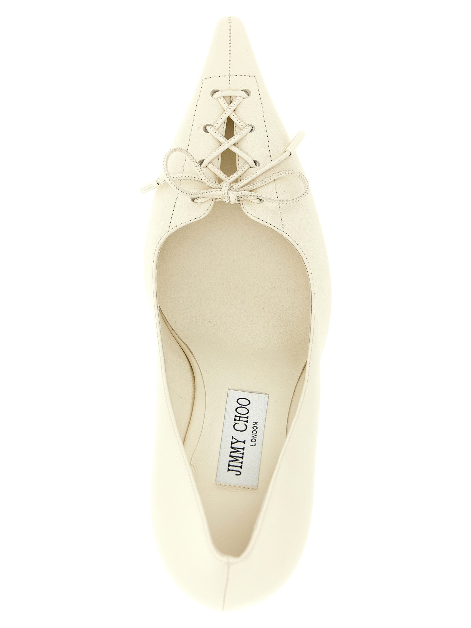 Jimmy Choo White 'Scarlett' Pumps Curated Luxury Accessories by Orvyn