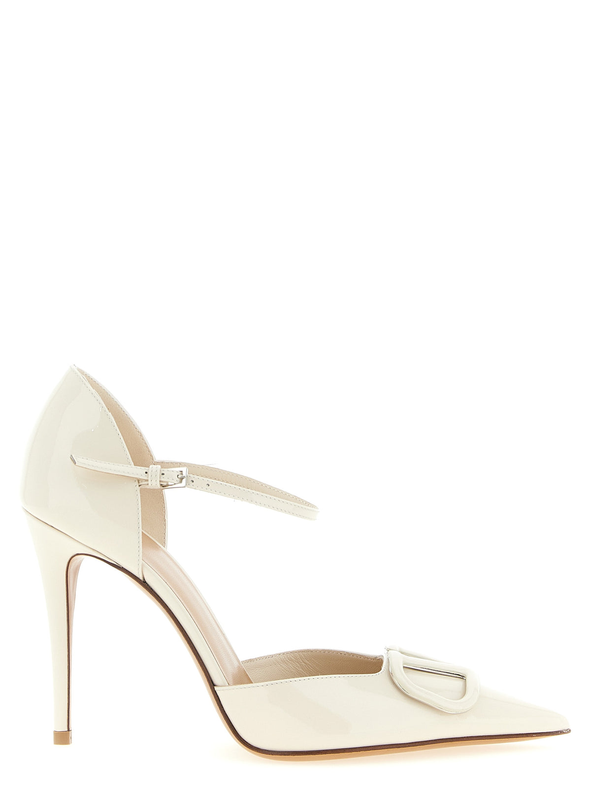 Valentino Garavani White High Heel Pumps weiss