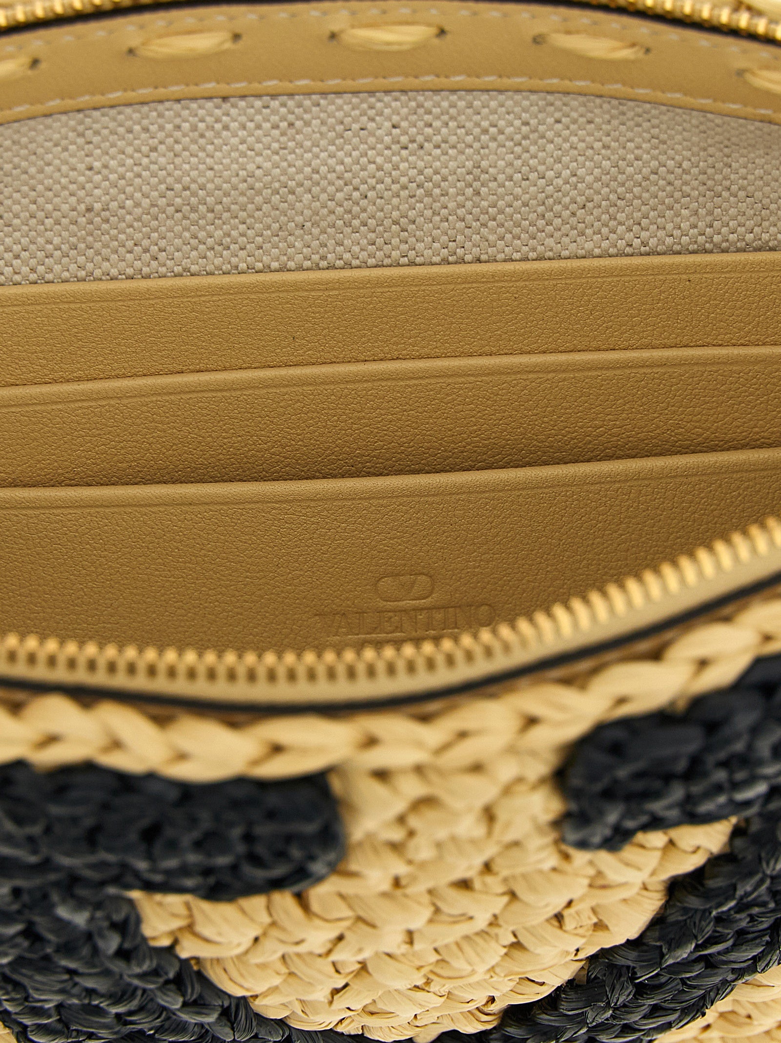 Valentino Garavani Black 'Viva Superstar Crochet' Medium Clutch Curated Luxury Accessories by Orvyn